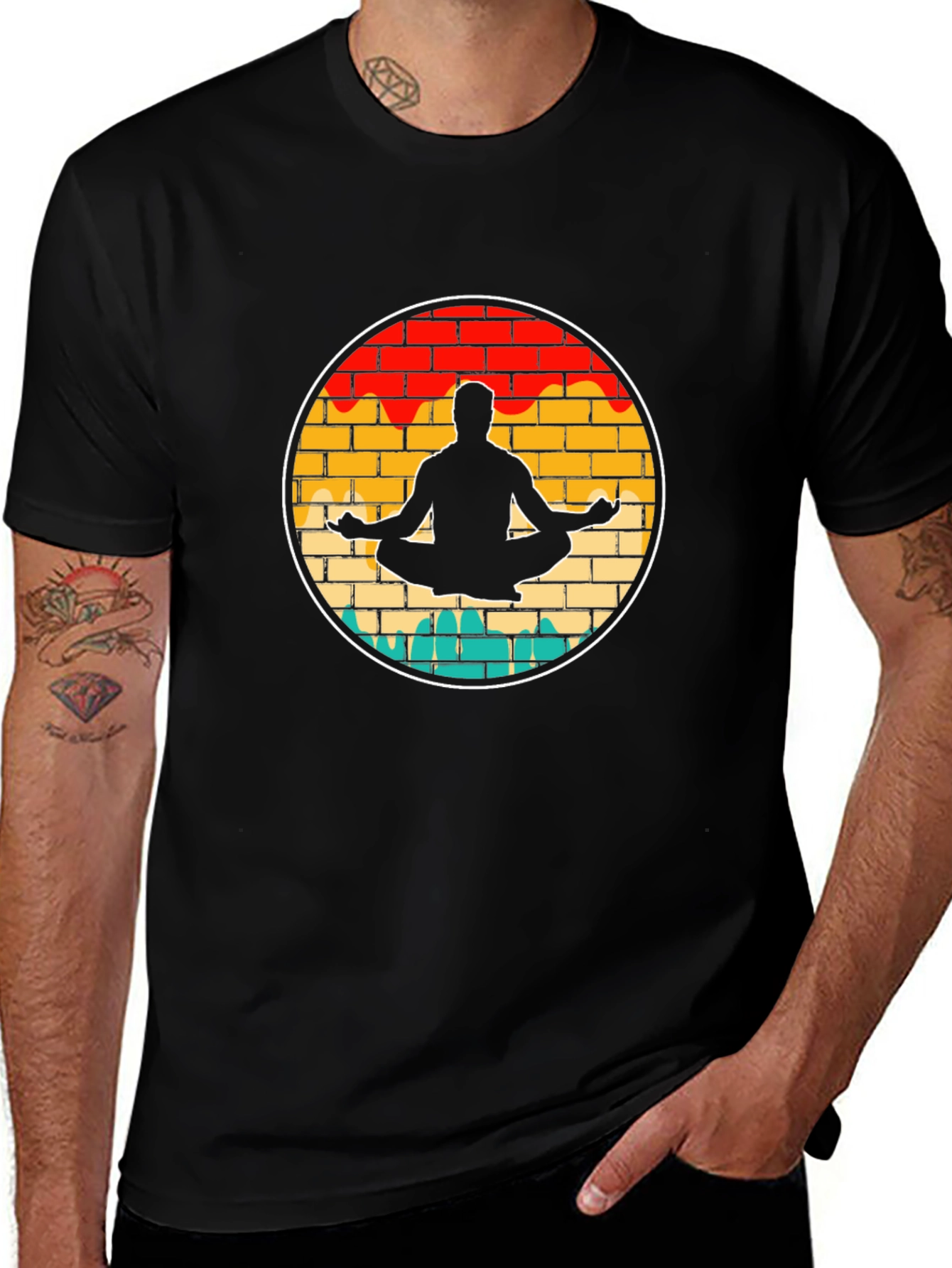 Zen Master Graphic Tee - Black T-Shirt