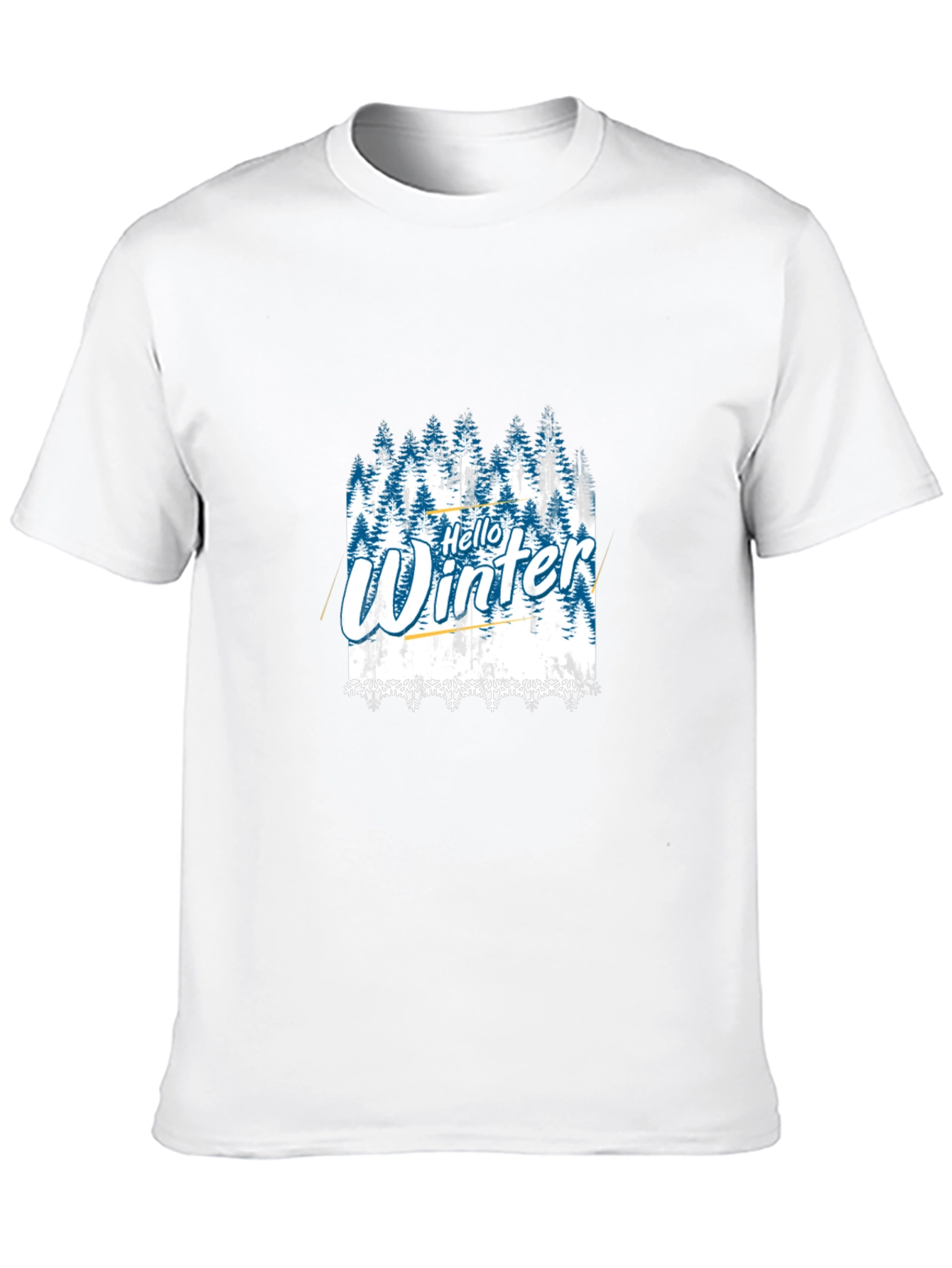 Hello Winter Forest Graphic Tee
