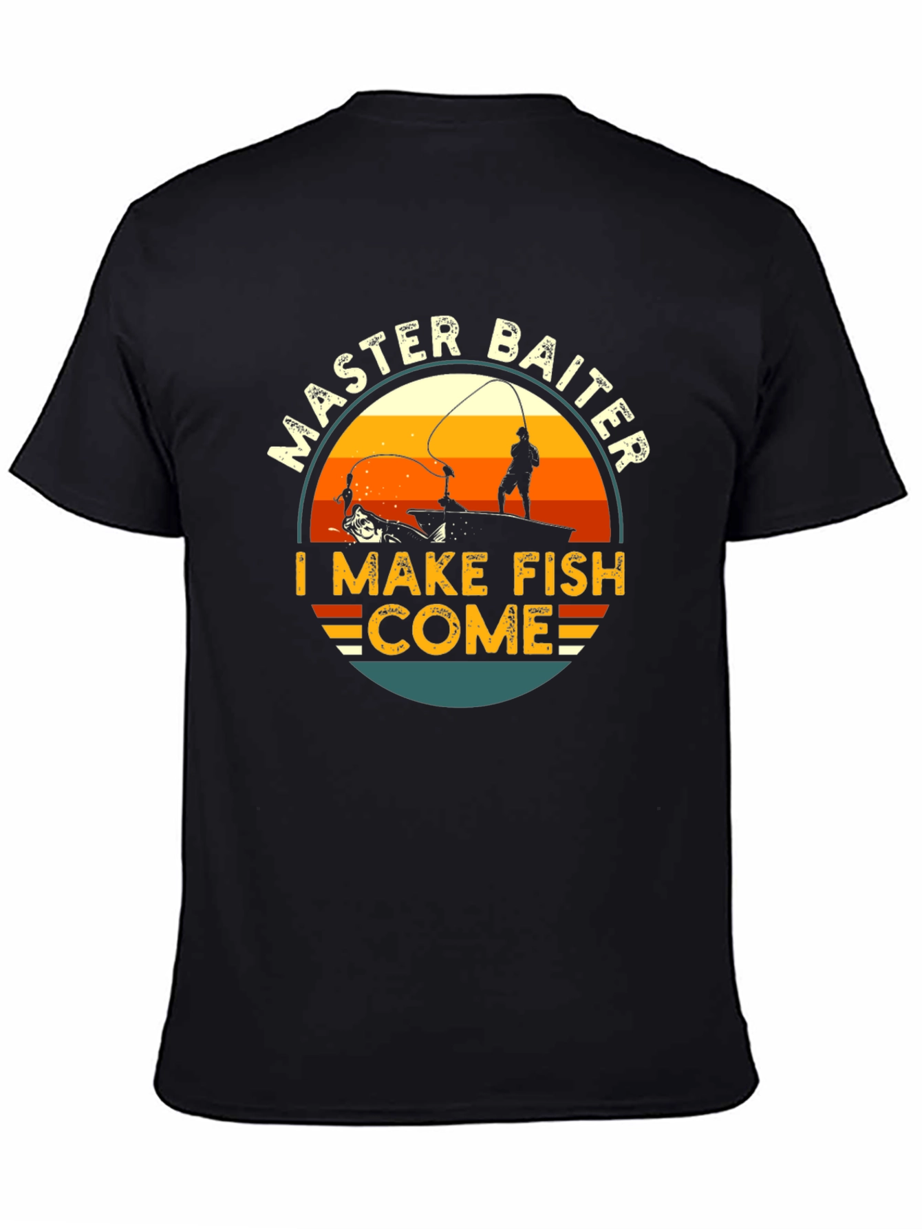 Master Baiter T-Shirt - Funny Fishing Tee