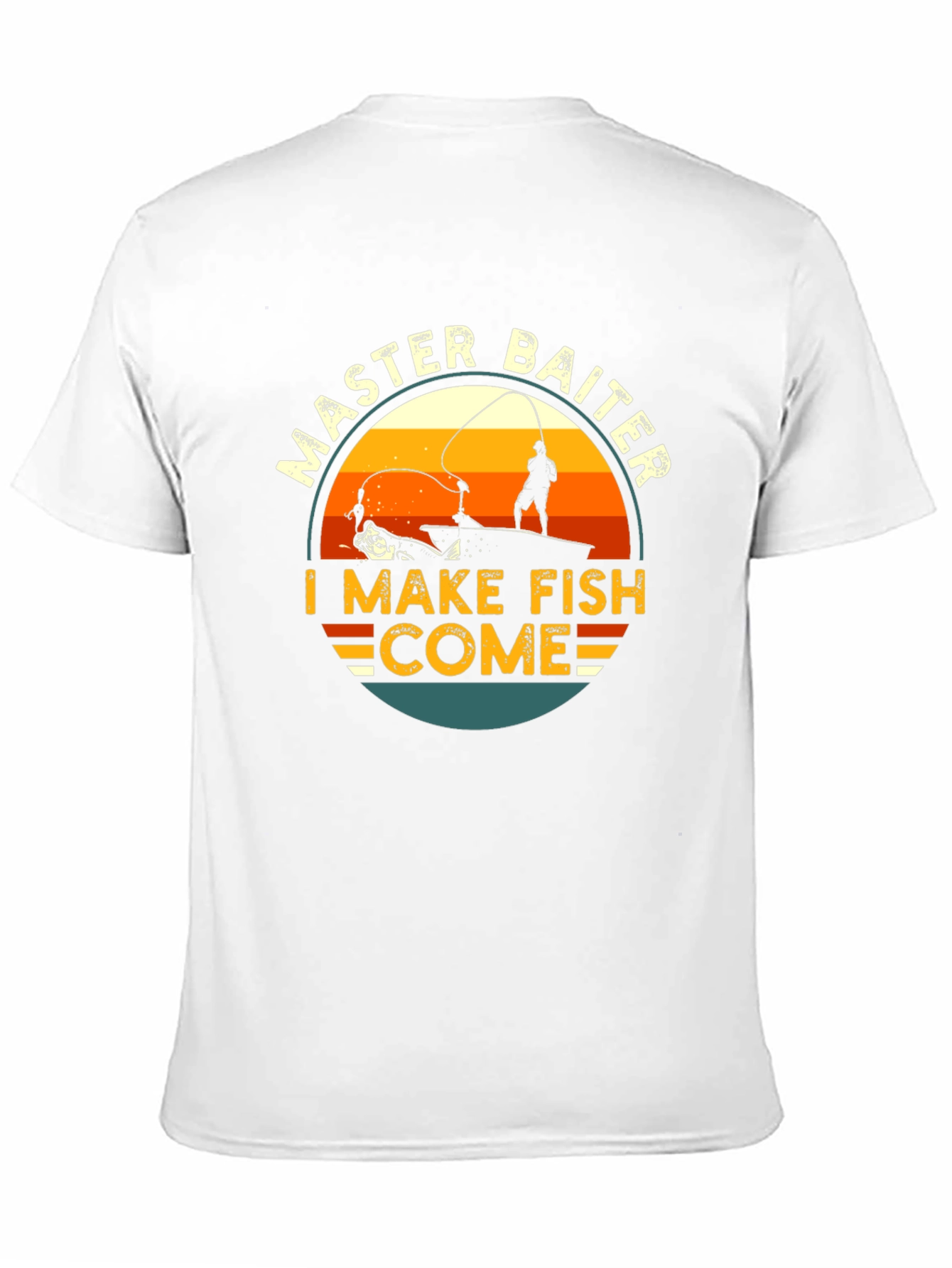 Master Baiter T-Shirt - Funny Fishing Tee