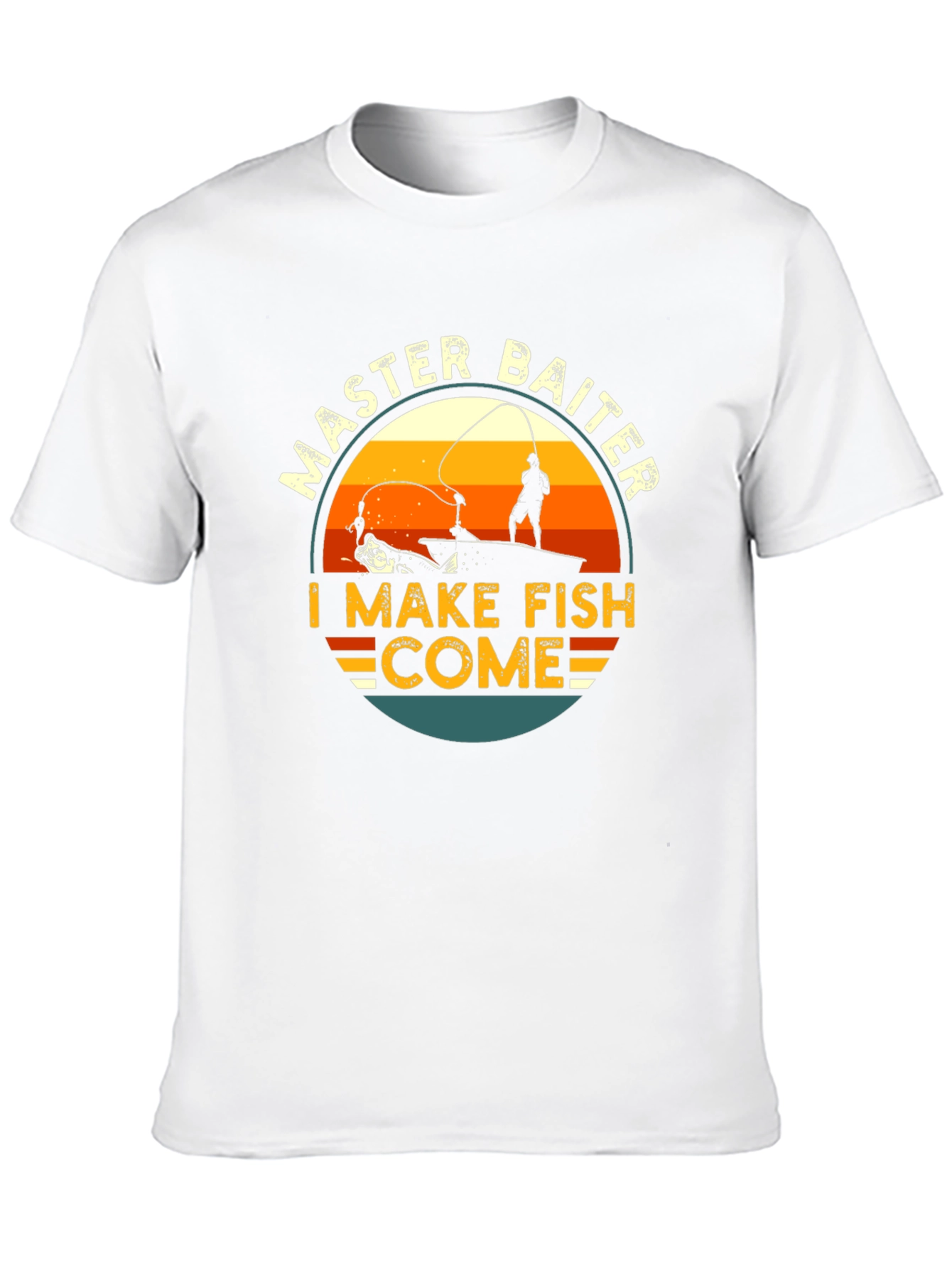 Master Baiter T-Shirt - Funny Fishing Tee