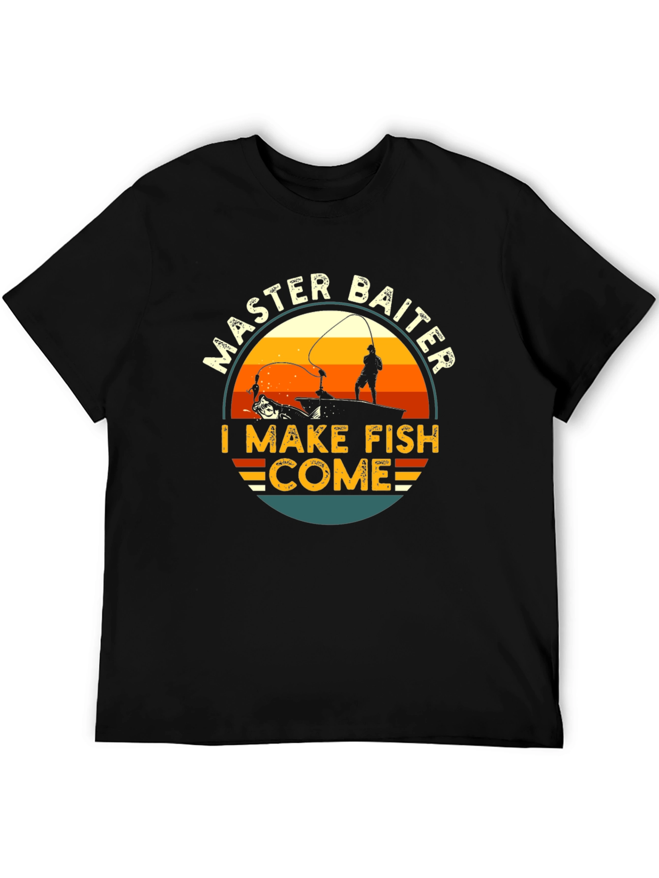 Master Baiter T-Shirt - Funny Fishing Tee