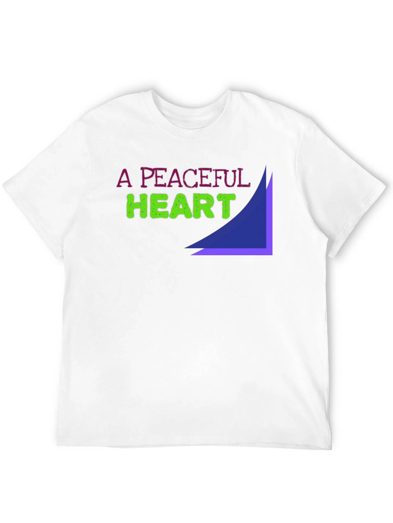 A Peaceful Heart Graphic Tee