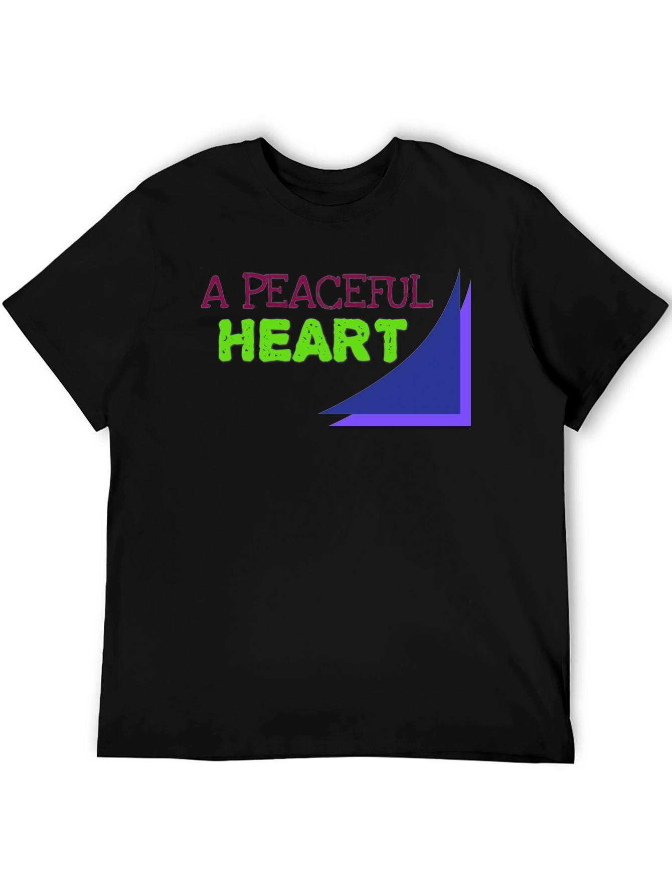 A Peaceful Heart Graphic Tee