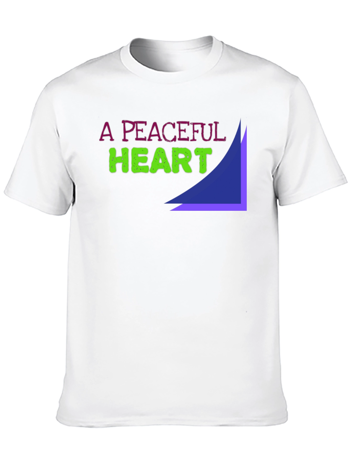 A Peaceful Heart Graphic Tee