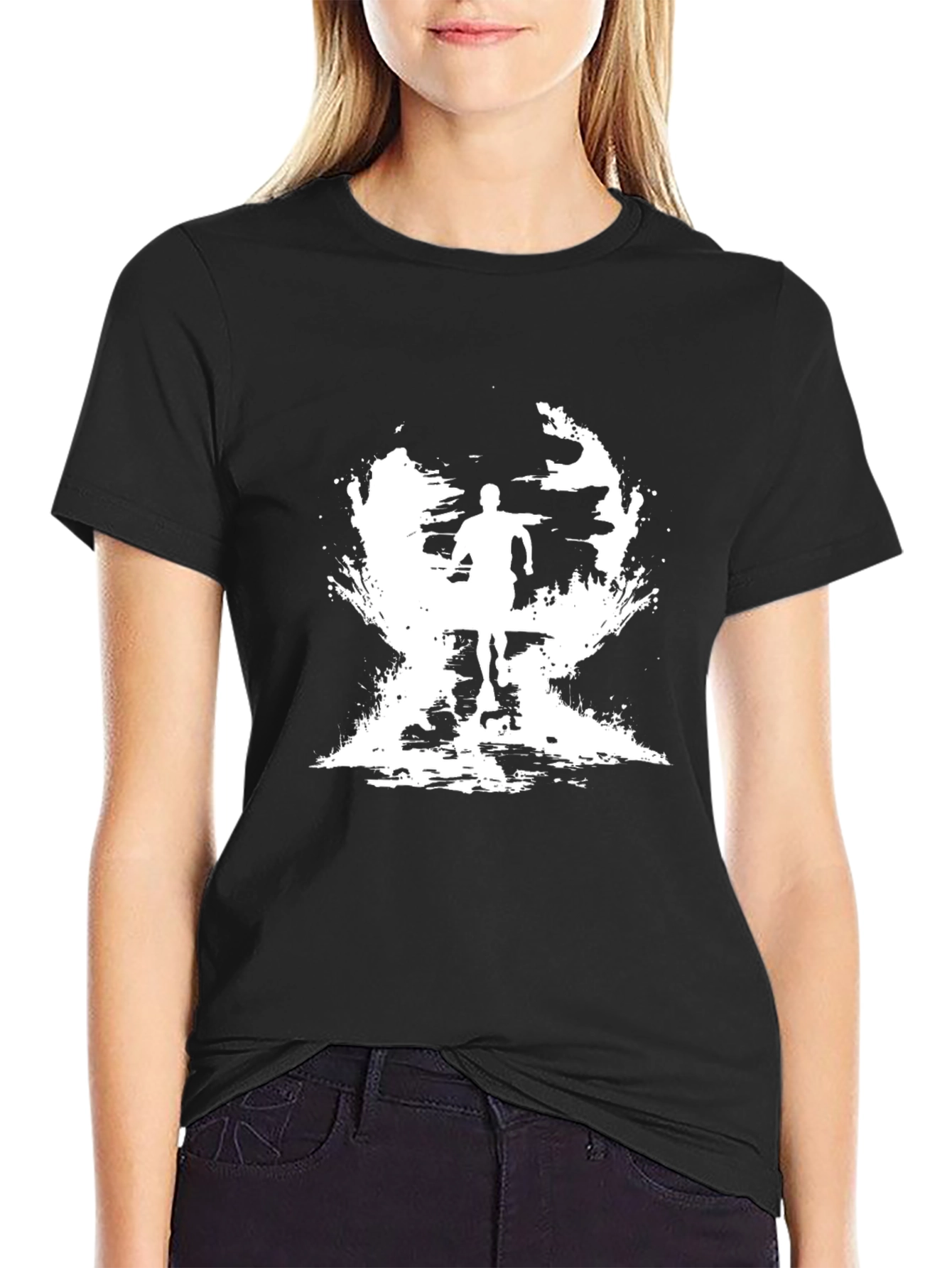 Runner Silhouette Graphic T-Shirt