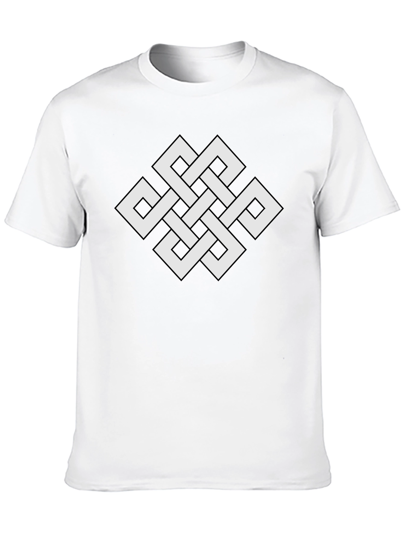 Endless Knot Graphic T-Shirt - Stylish Casual Wear