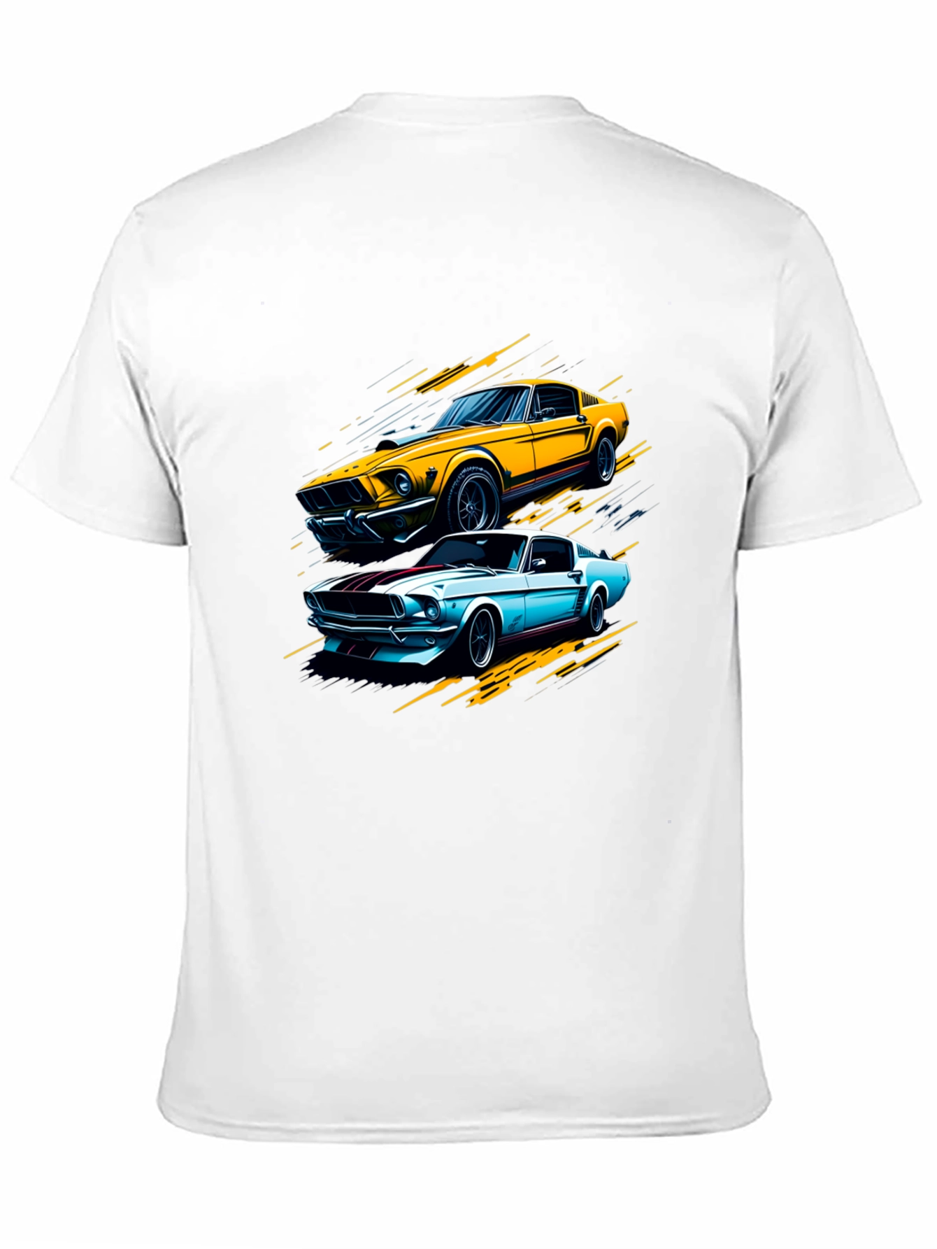 Classic Car Graphic Tee - Black