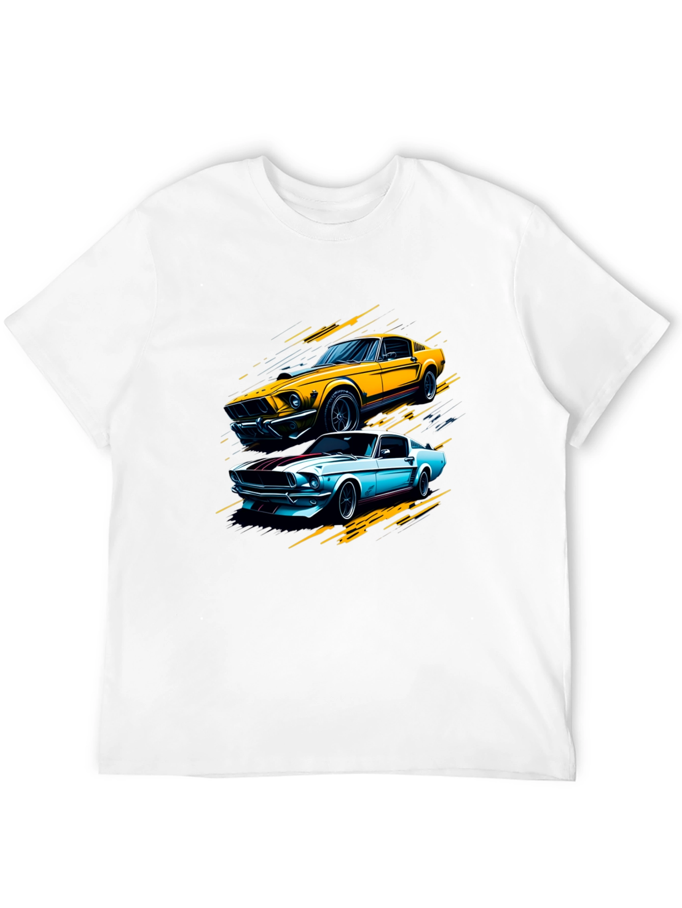 Classic Car Graphic Tee - Black