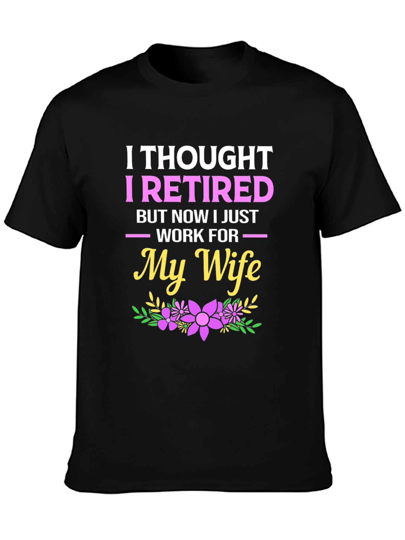 Retired Funny Graphic T-Shirt