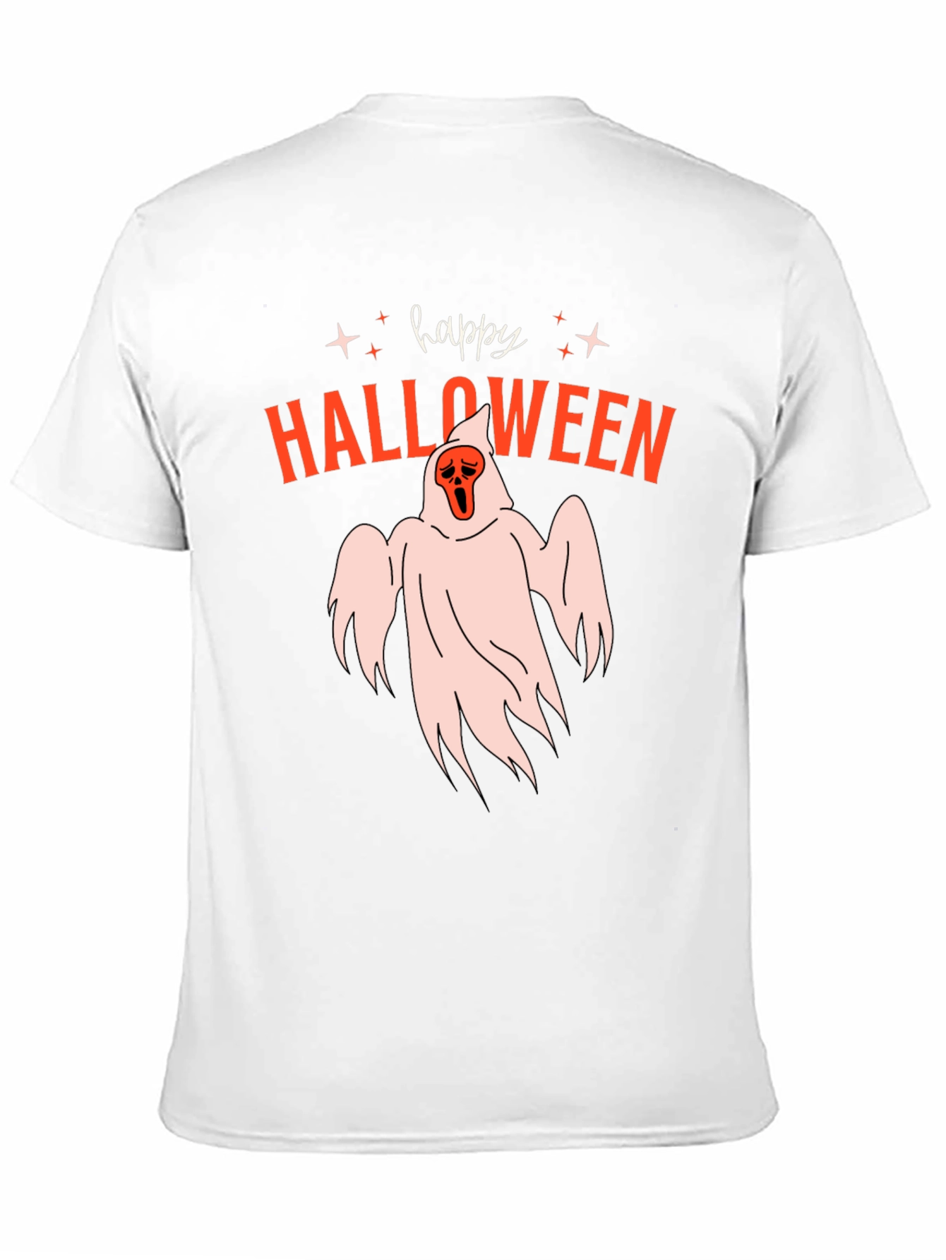 Happy Halloween Ghost Graphic Tee