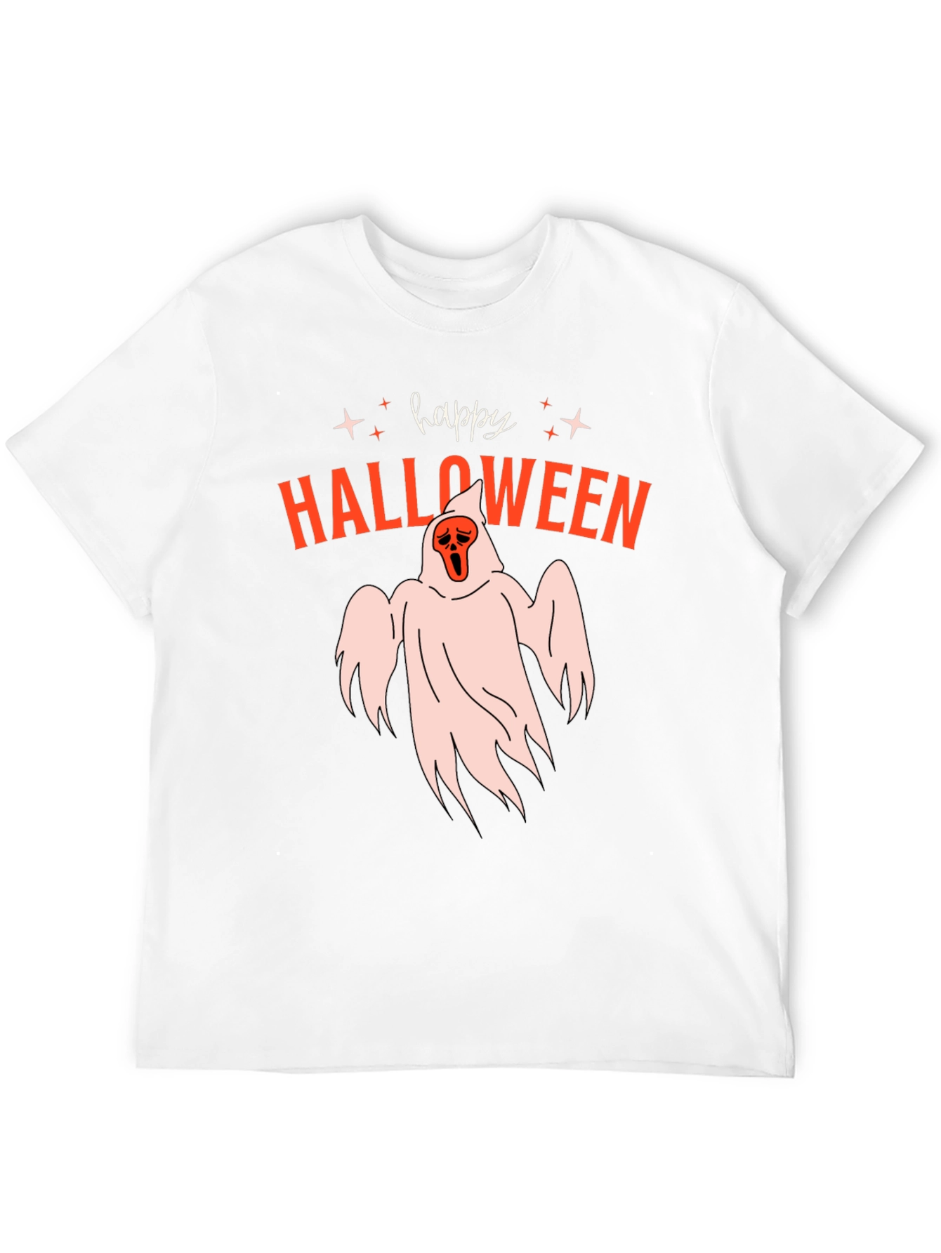 Happy Halloween Ghost Graphic Tee