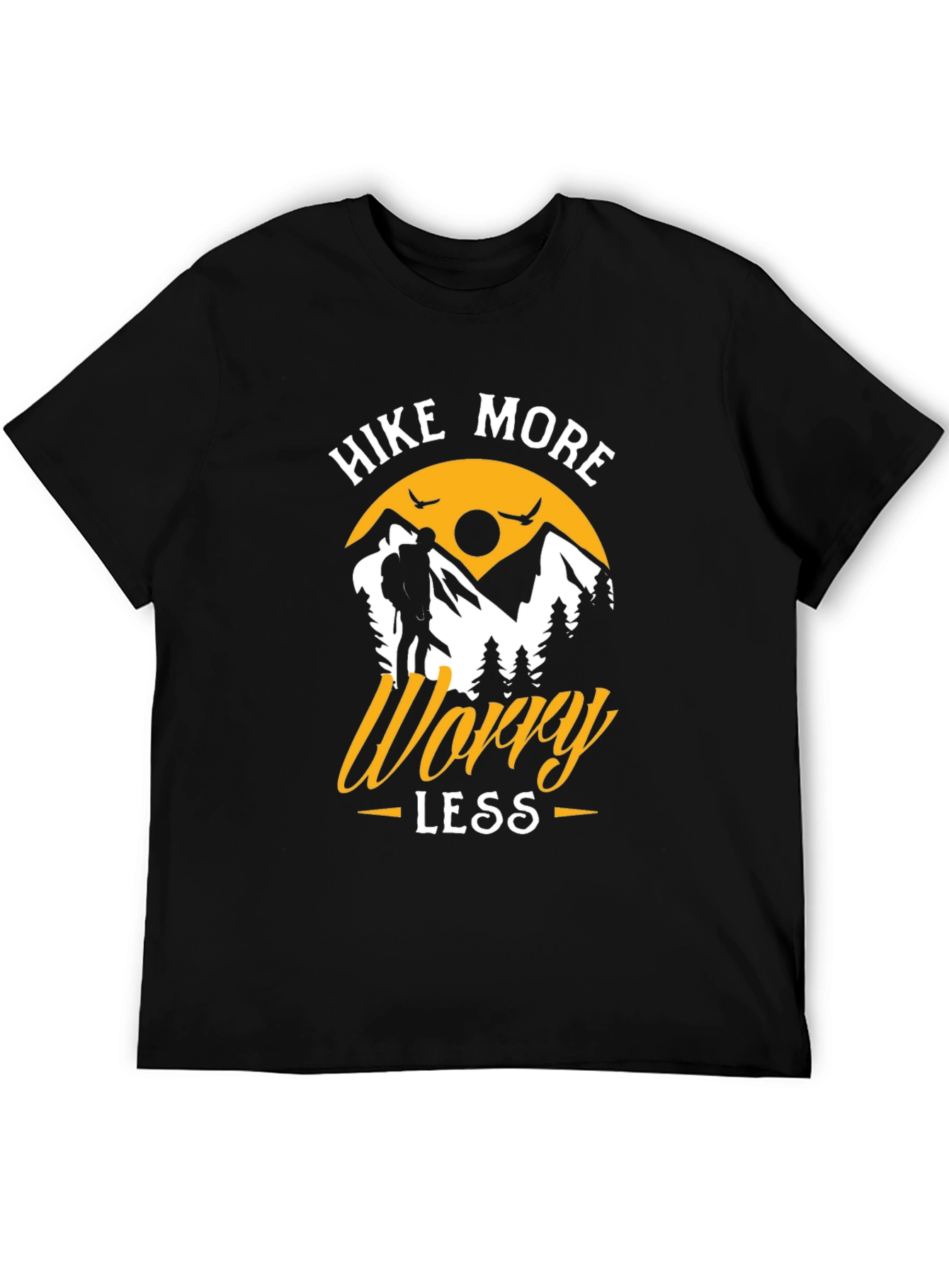 Hike More Worry Less Graphic Tee
