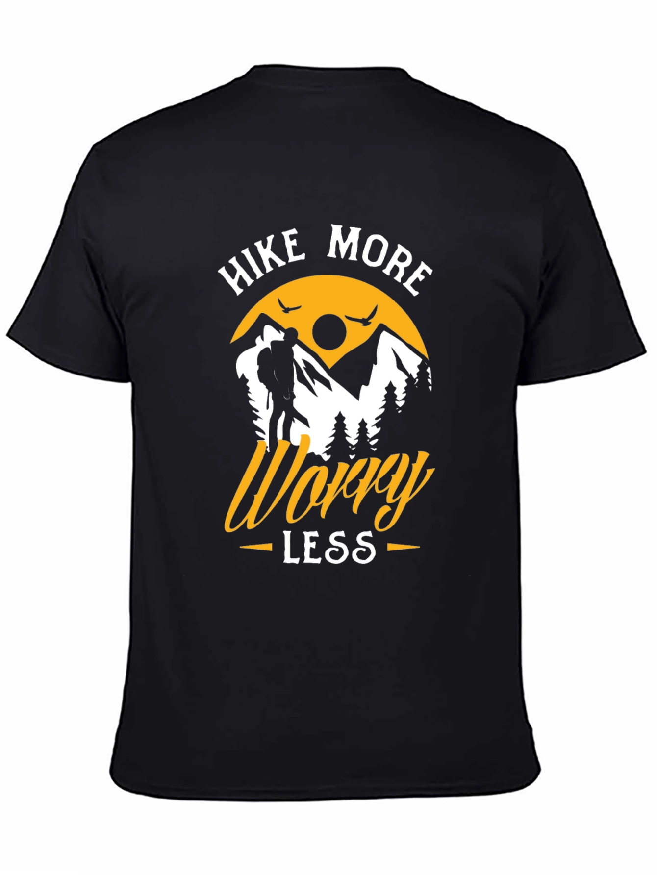 Hike More Worry Less Graphic Tee