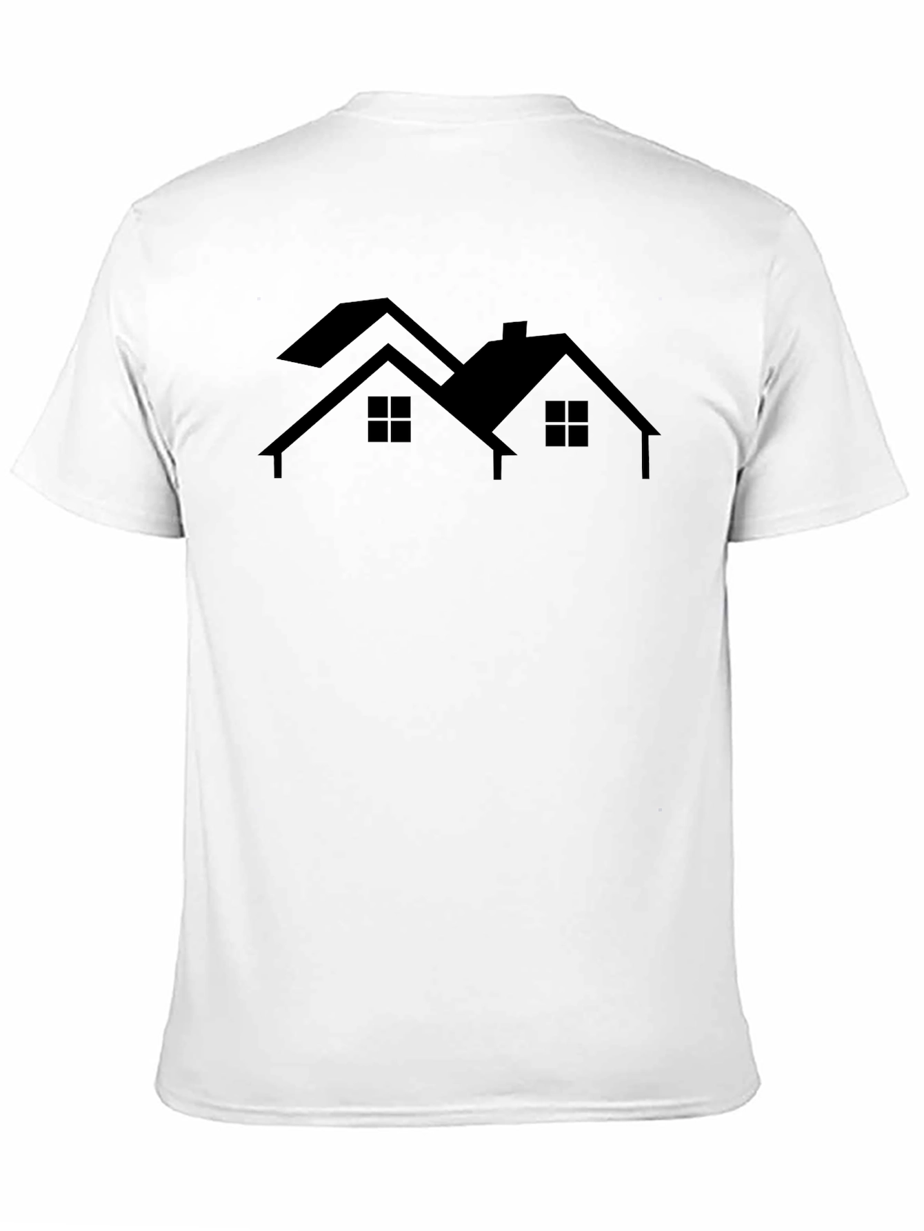 House Silhouette T-Shirt - Urban Style