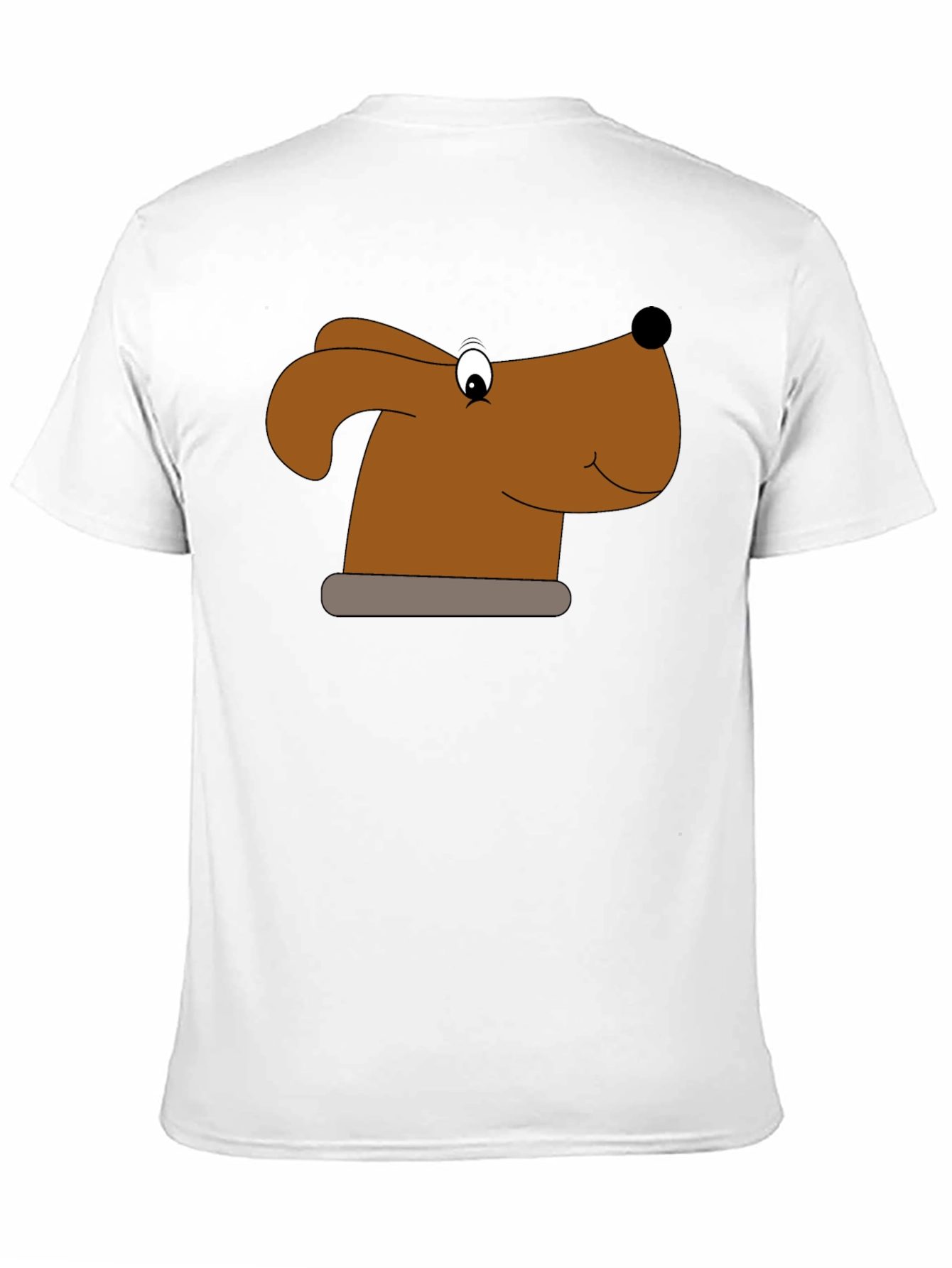 Dog Graphic Black T-Shirt