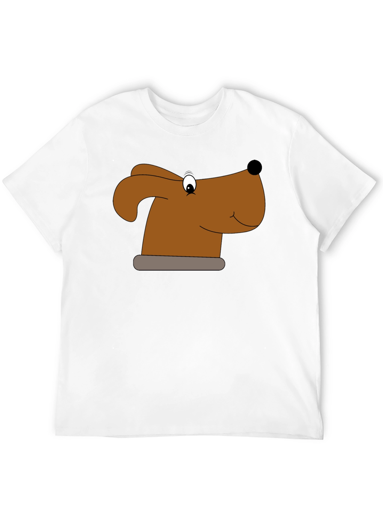 Dog Graphic Black T-Shirt