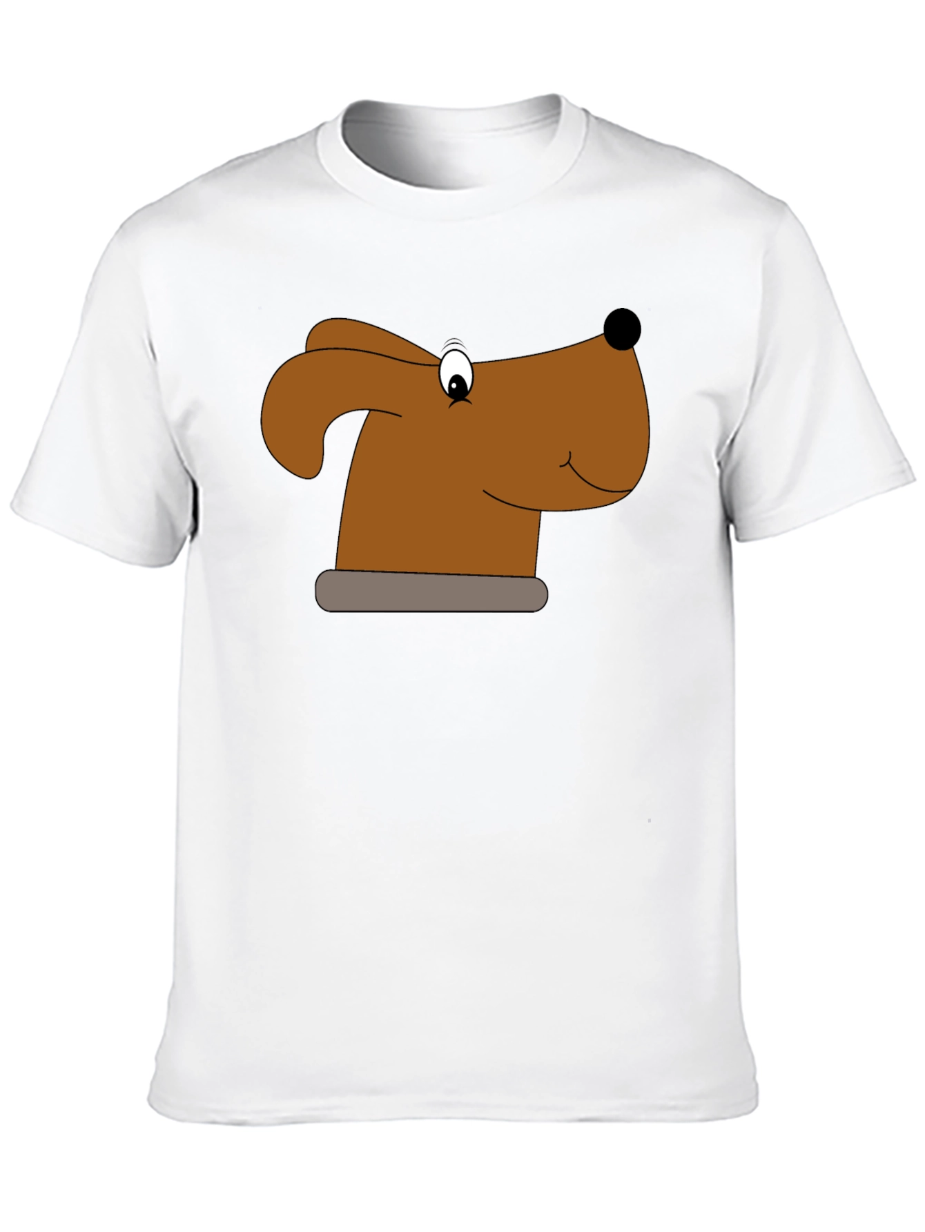 Dog Graphic Black T-Shirt