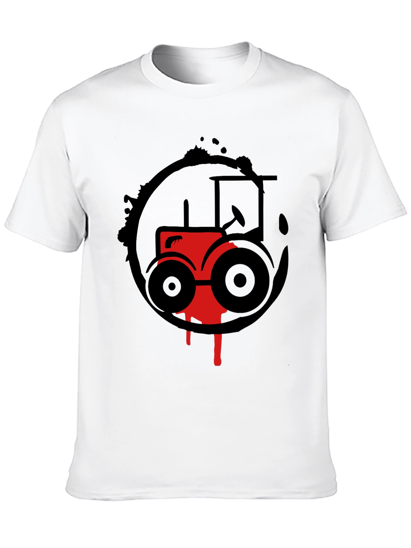Red Tractor Graphic Tee - Farm Life Style