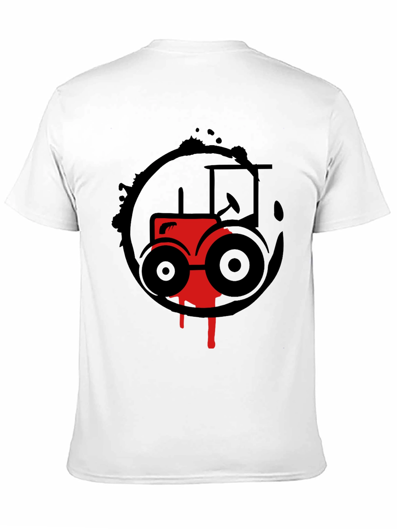 Red Tractor Graphic Tee - Farm Life Style