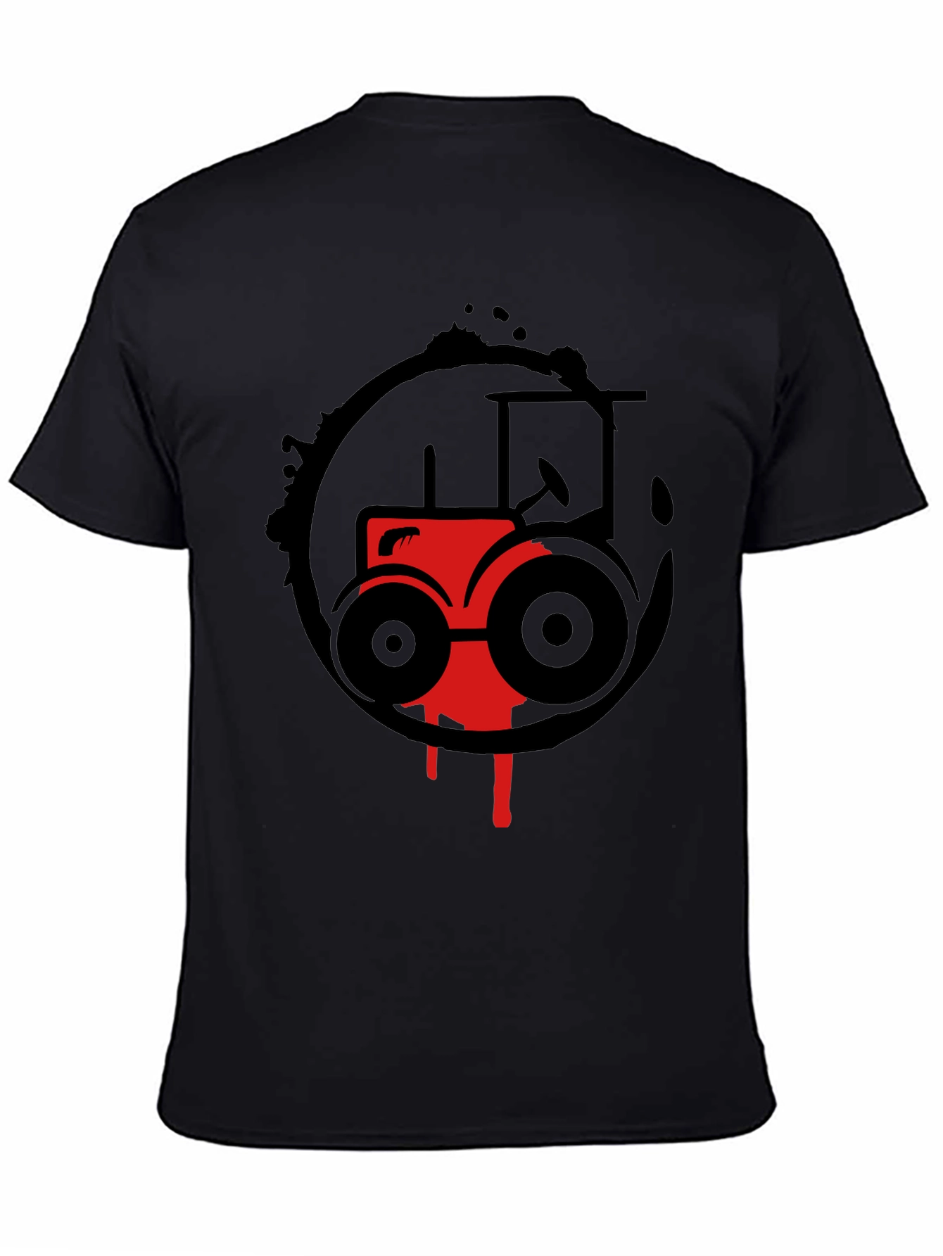 Red Tractor Graphic Tee - Farm Life Style