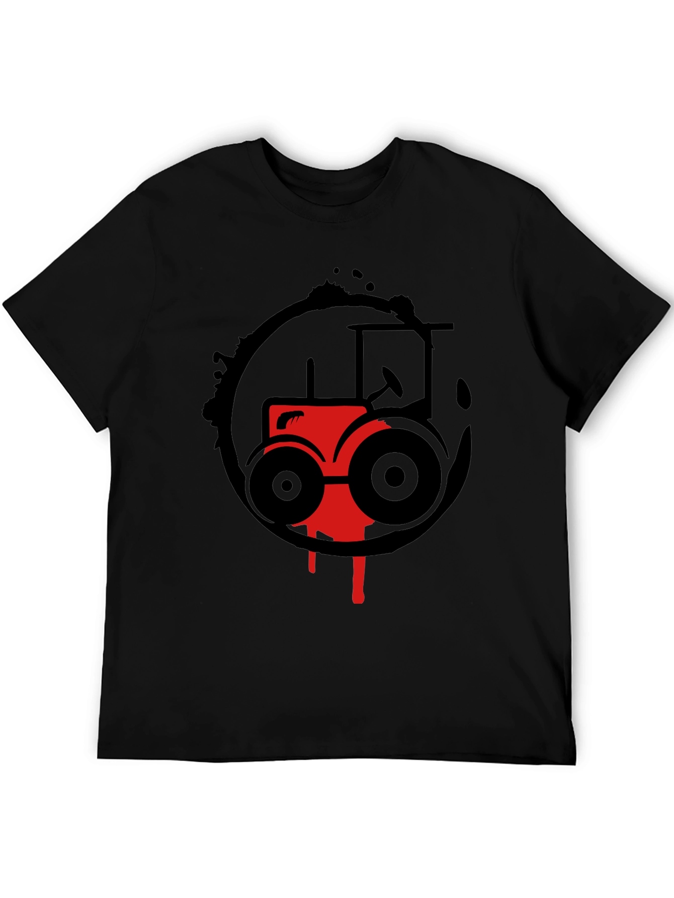 Red Tractor Graphic Tee - Farm Life Style