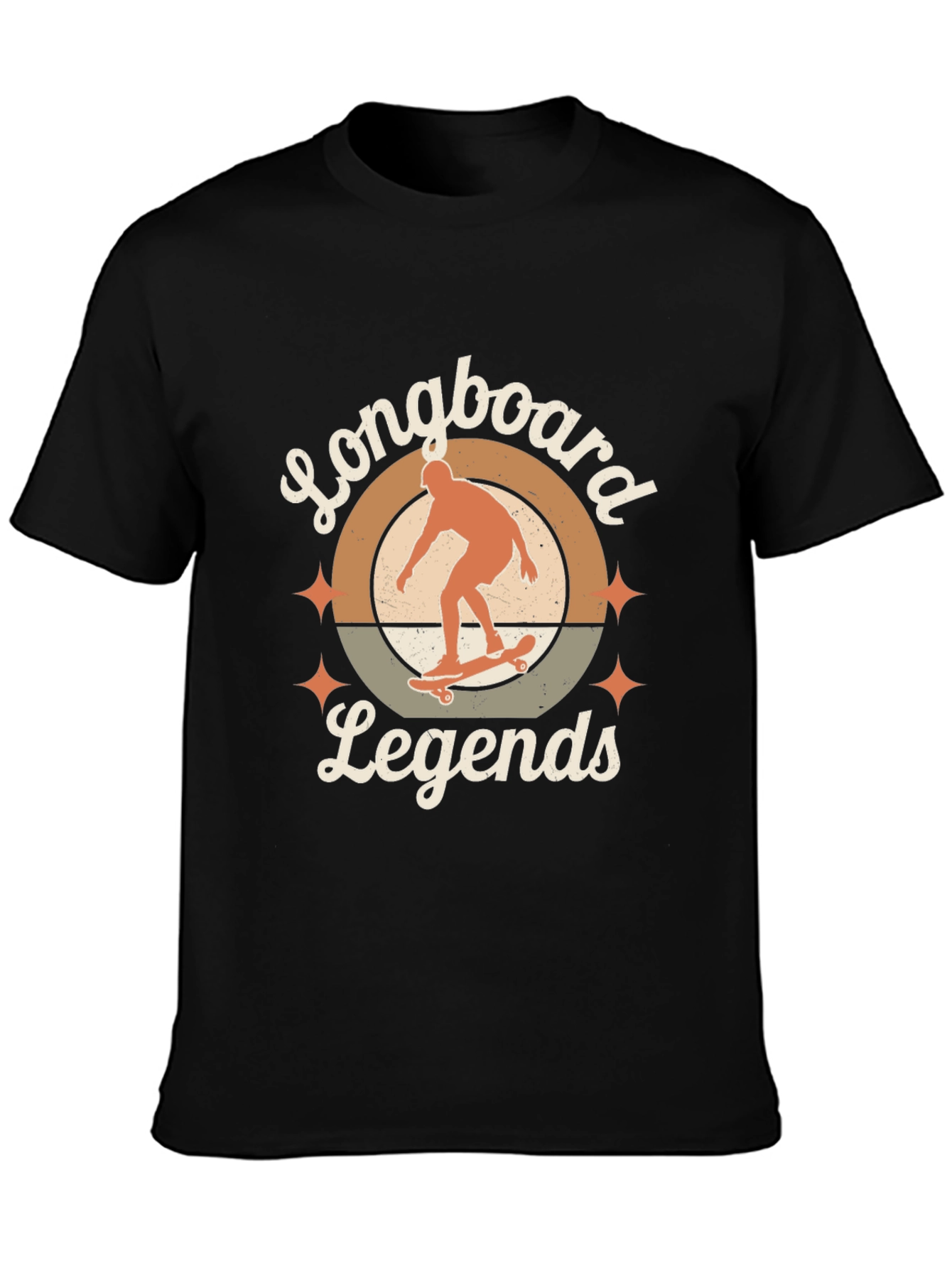 Longboard Legends Graphic Tee - Retro Style