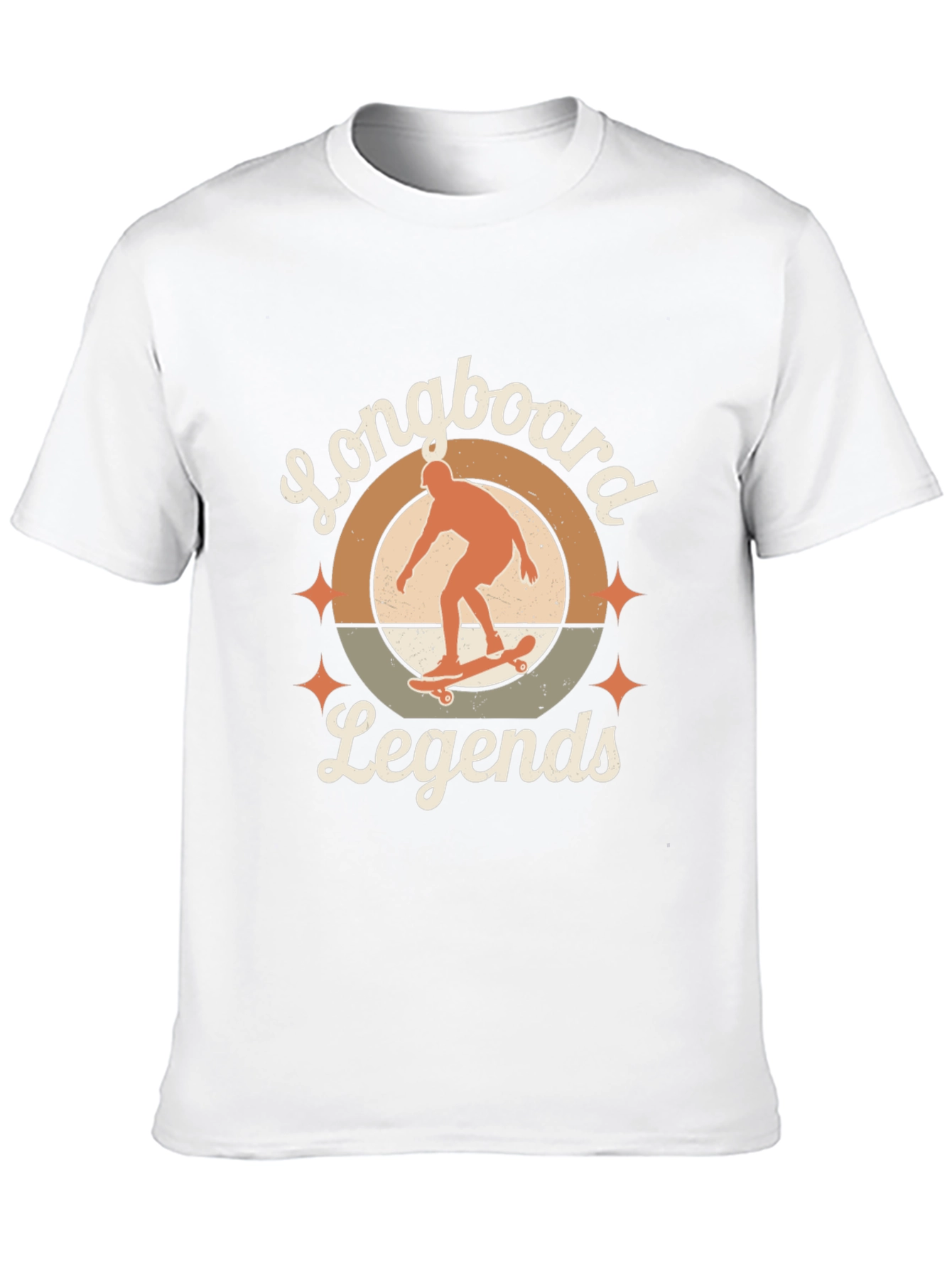 Longboard Legends Graphic Tee - Retro Style