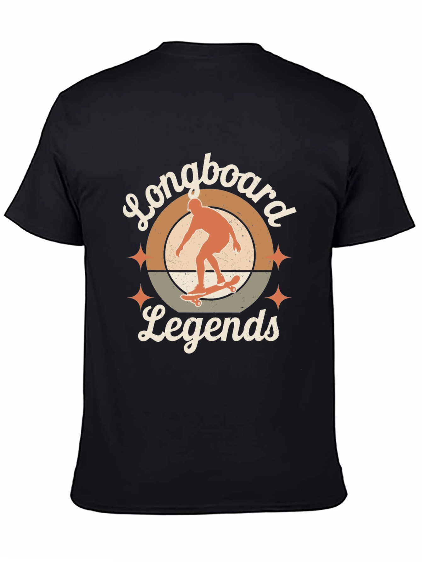 Longboard Legends Graphic Tee - Retro Style