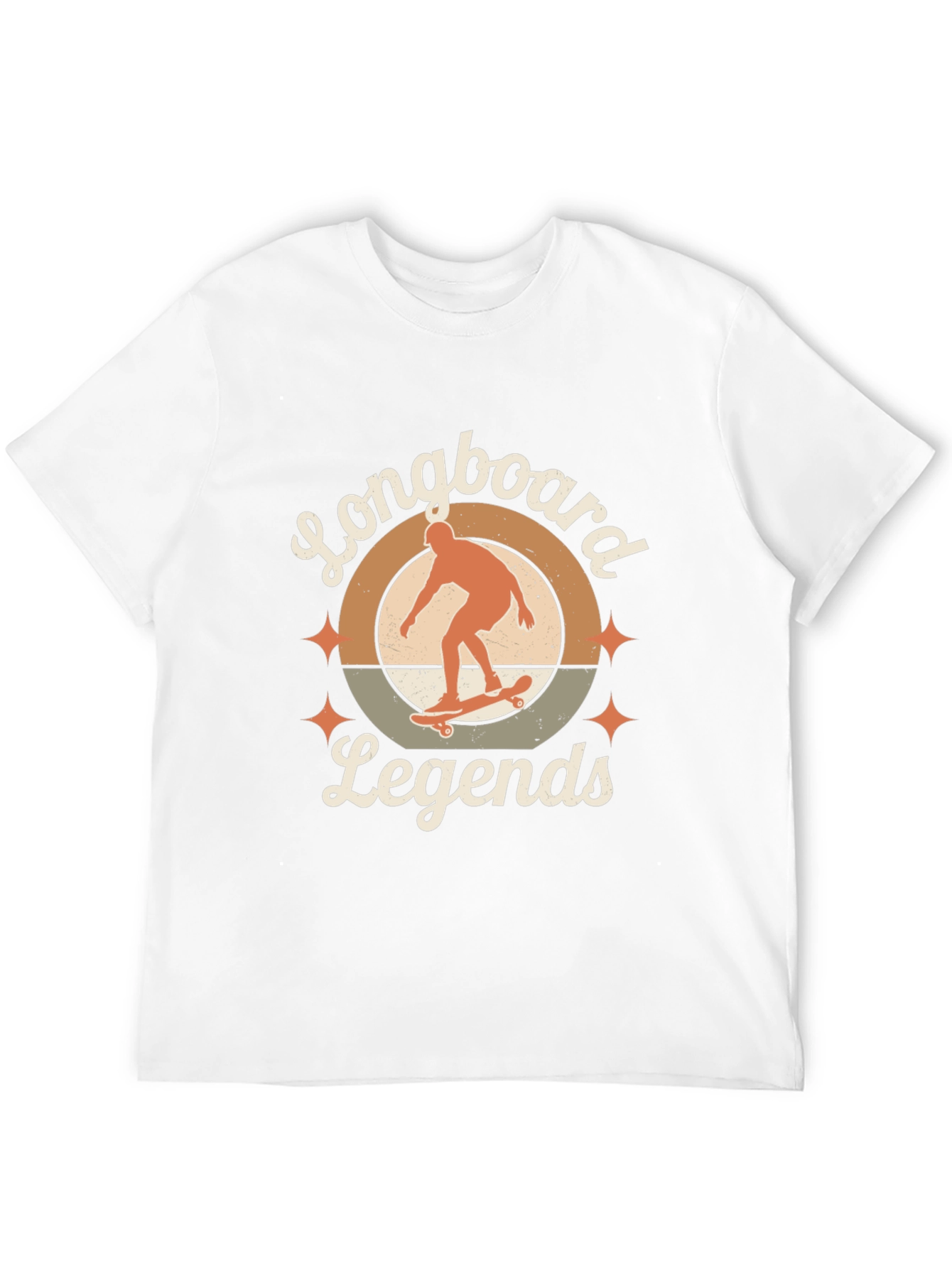 Longboard Legends Graphic Tee - Retro Style