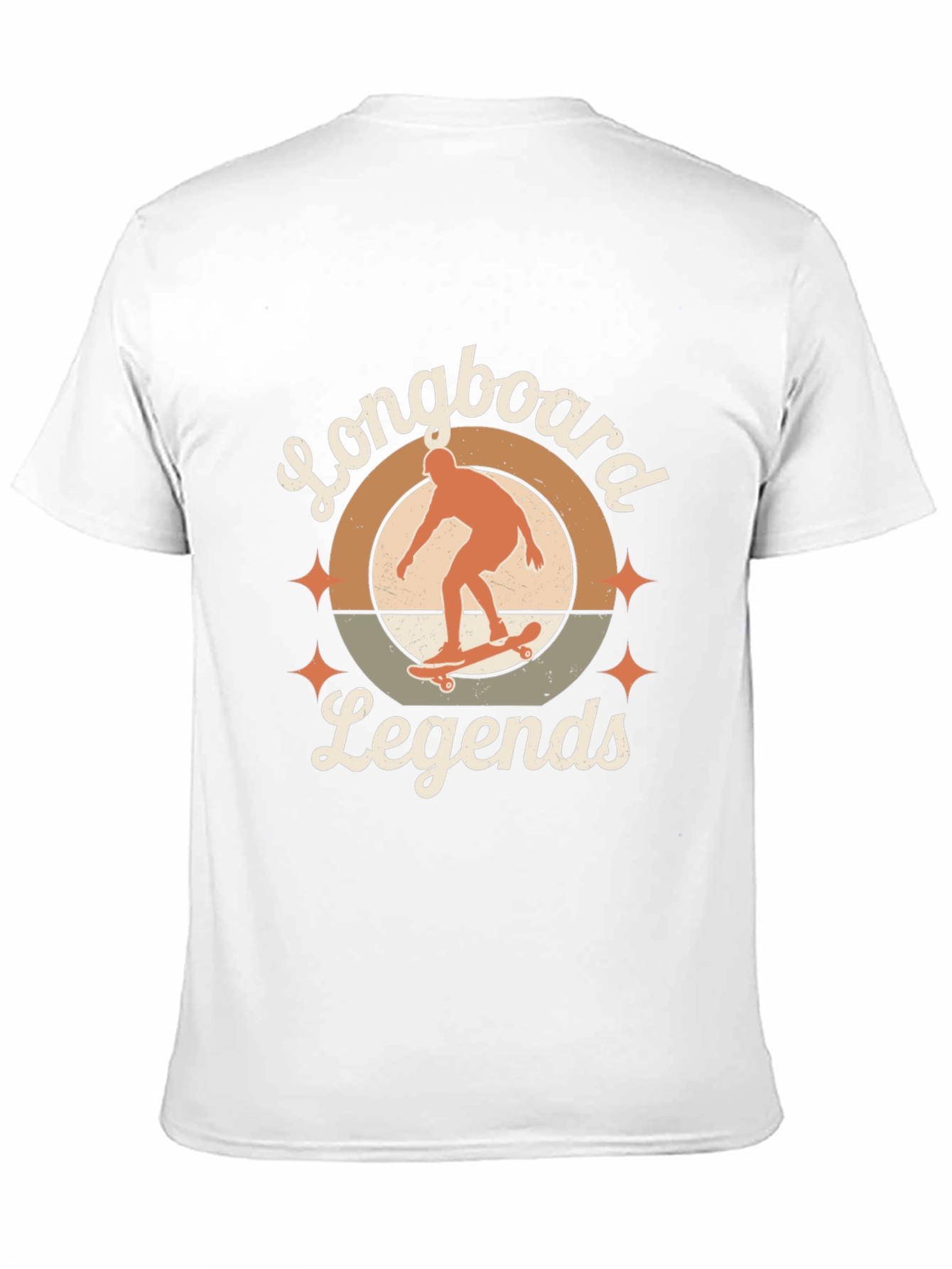 Longboard Legends Graphic Tee - Retro Style