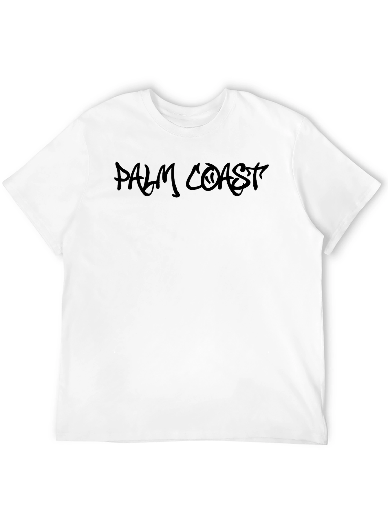 Palm Coast Graphic Tee - Black
