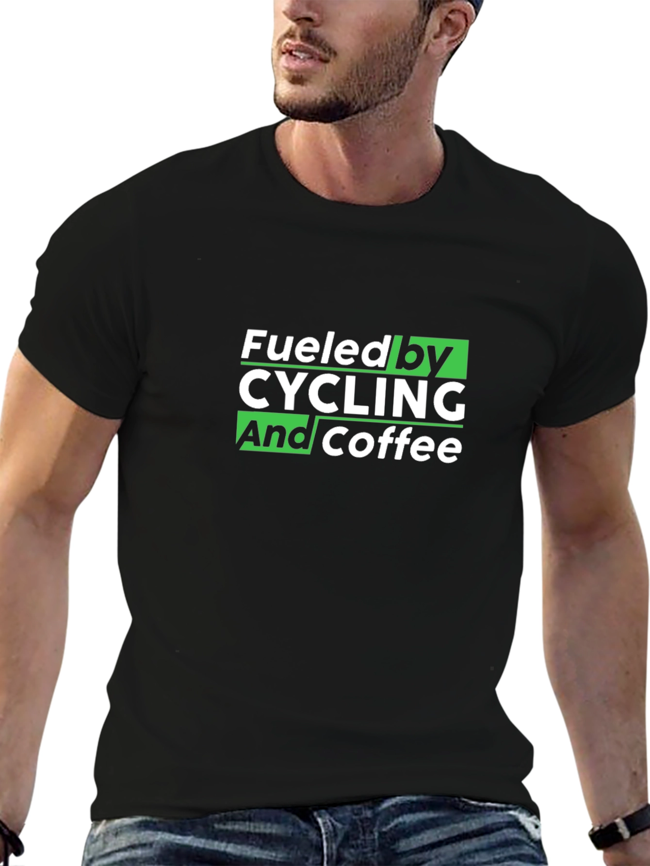 Fueled by Cycling and Coffee T-Shirt