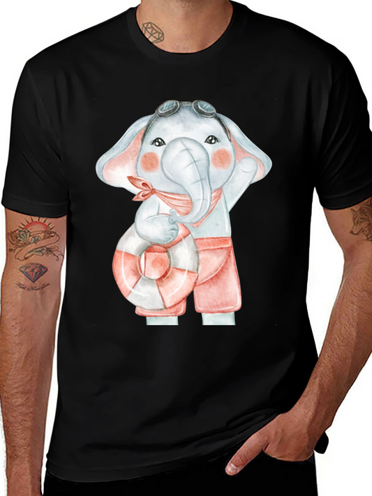 Cute Elephant Summer T-Shirt