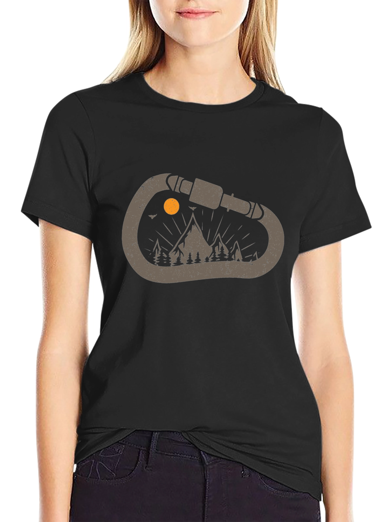 Mountain Carabiner T-Shirt - Adventure Ready