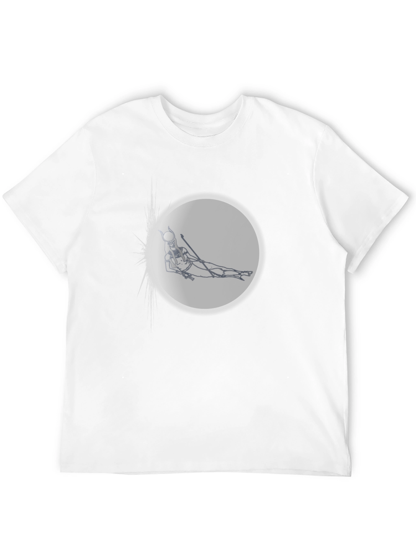 Egyptian Deity Graphic Black T-Shirt