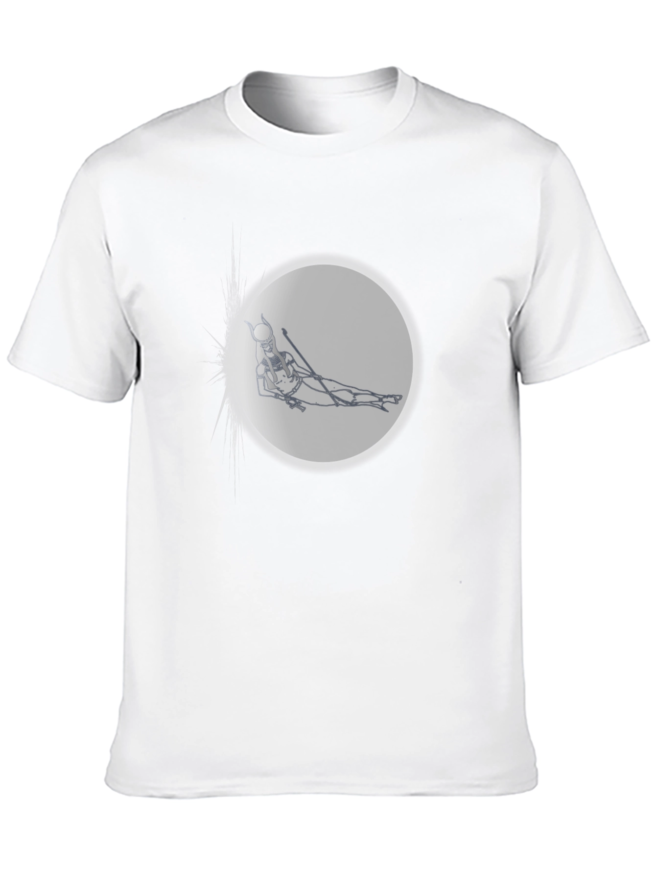 Egyptian Deity Graphic Black T-Shirt