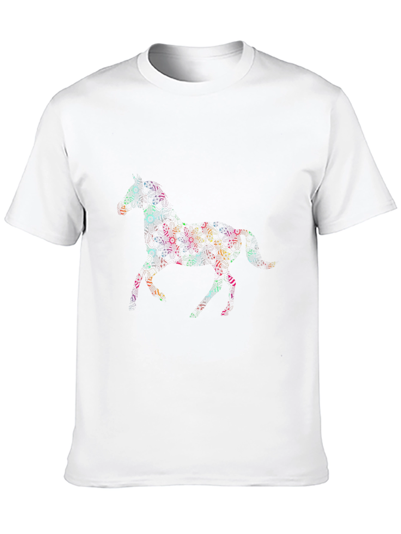 Horse Graphic Black T-Shirt
