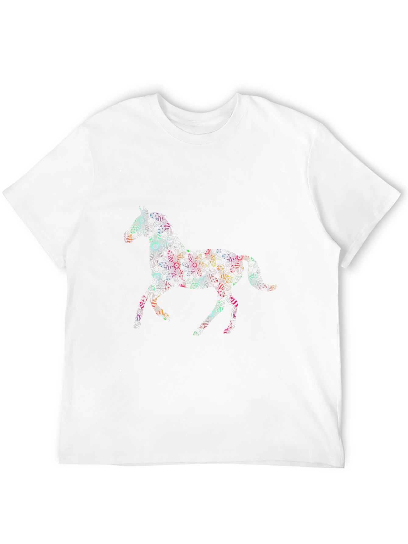 Horse Graphic Black T-Shirt