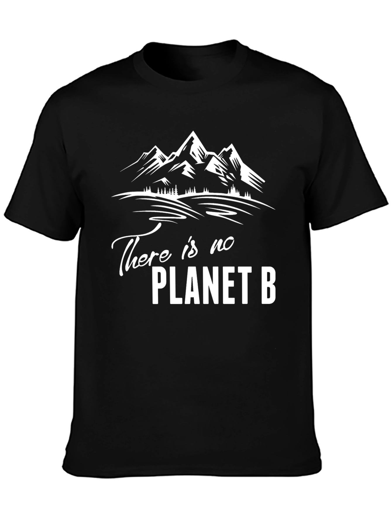 Planet B Graphic Tee - Eco-Friendly Slogan T-Shirt