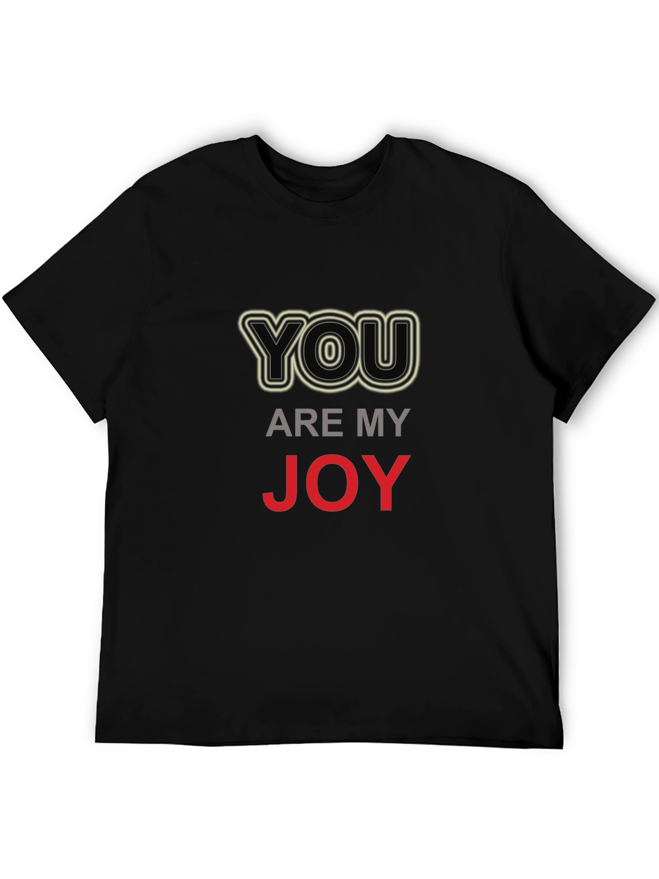 You Are My Joy Graphic T-Shirt - Black
