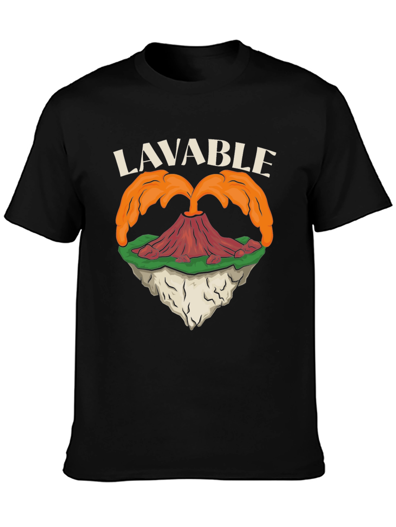 LAVABLE Volcano Graphic T-Shirt