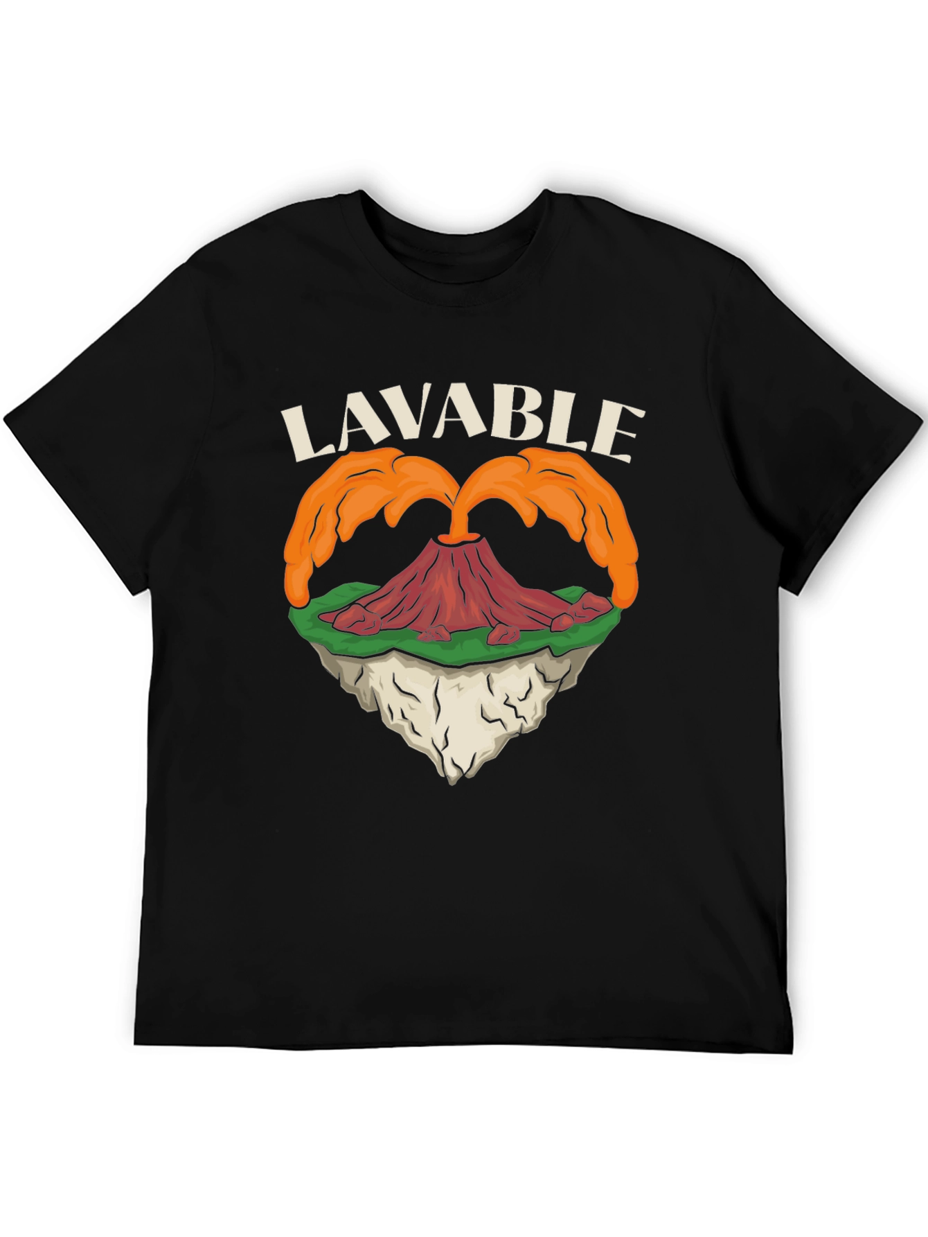 LAVABLE Volcano Graphic T-Shirt