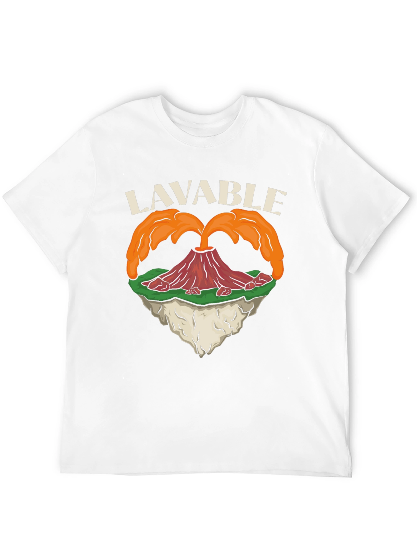 LAVABLE Volcano Graphic T-Shirt