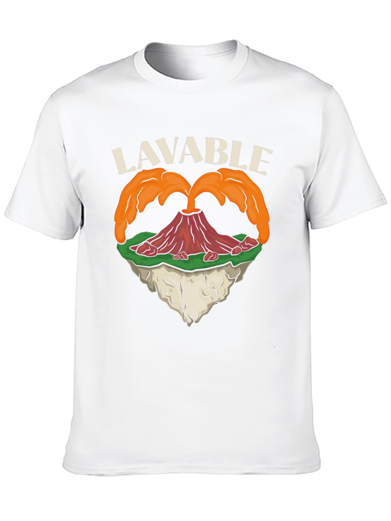 LAVABLE Volcano Graphic T-Shirt