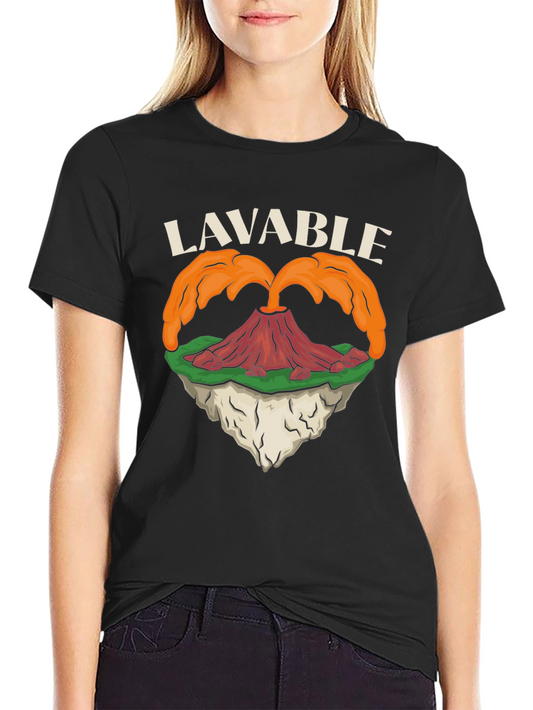 LAVABLE Volcano Graphic T-Shirt