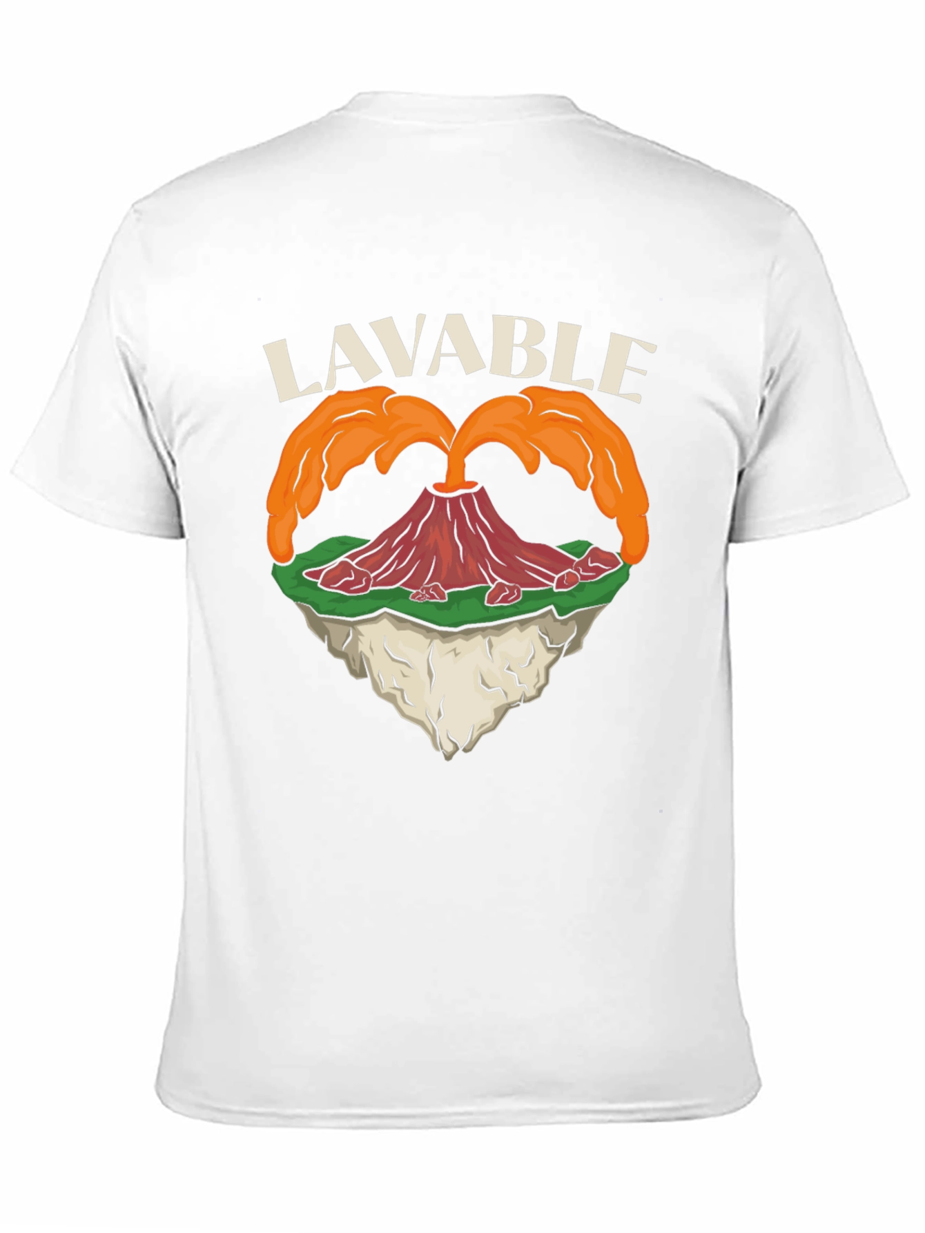 LAVABLE Volcano Graphic T-Shirt