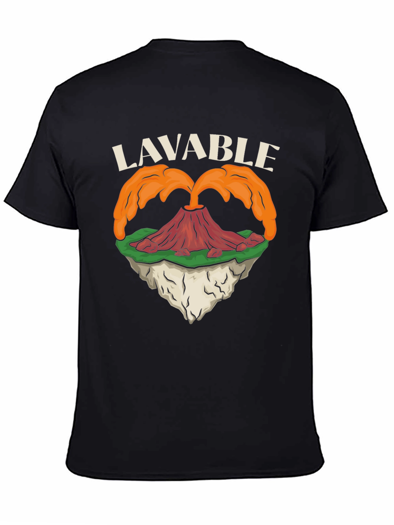 LAVABLE Volcano Graphic T-Shirt
