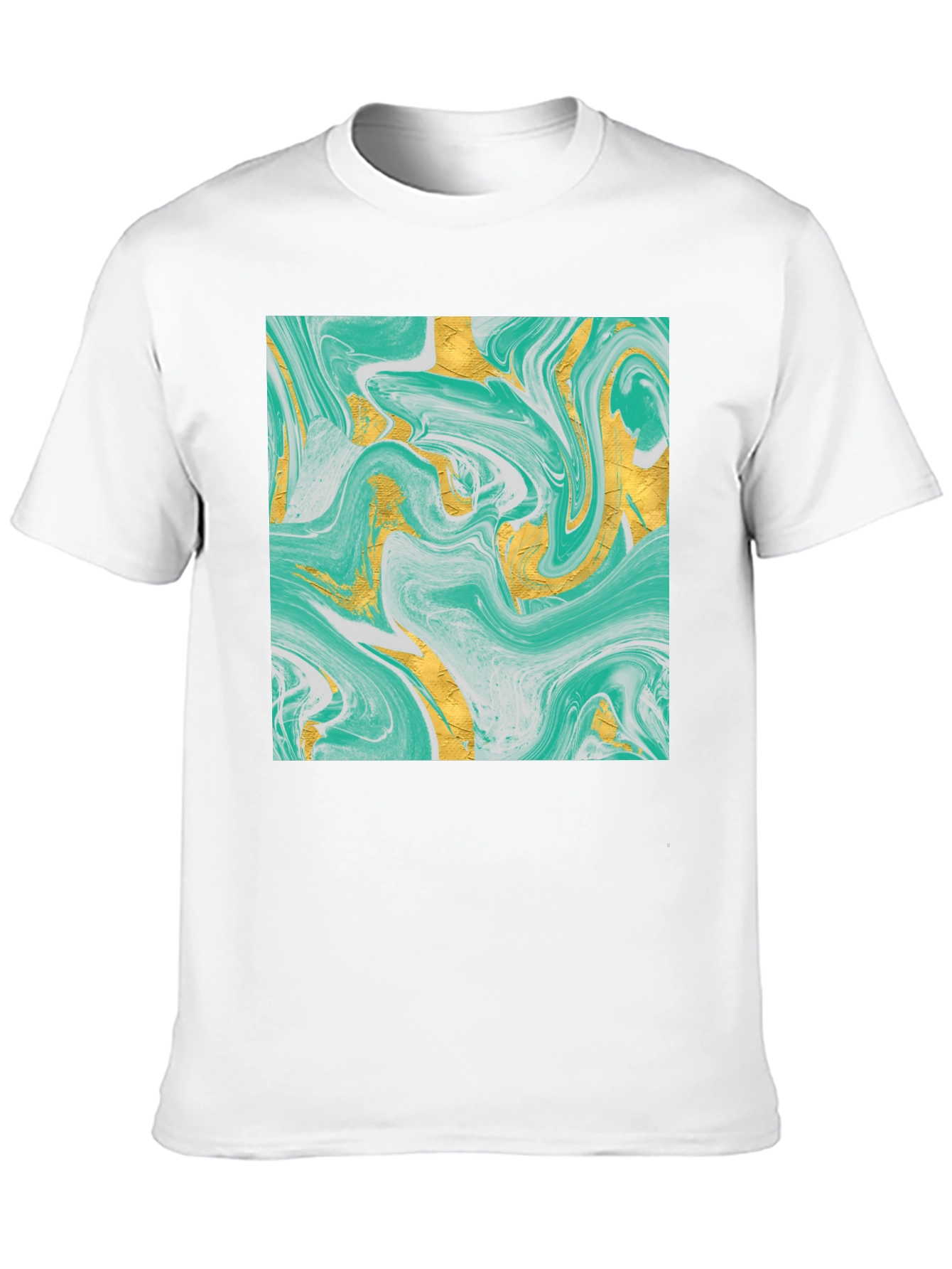 Abstract Art Black T-Shirt