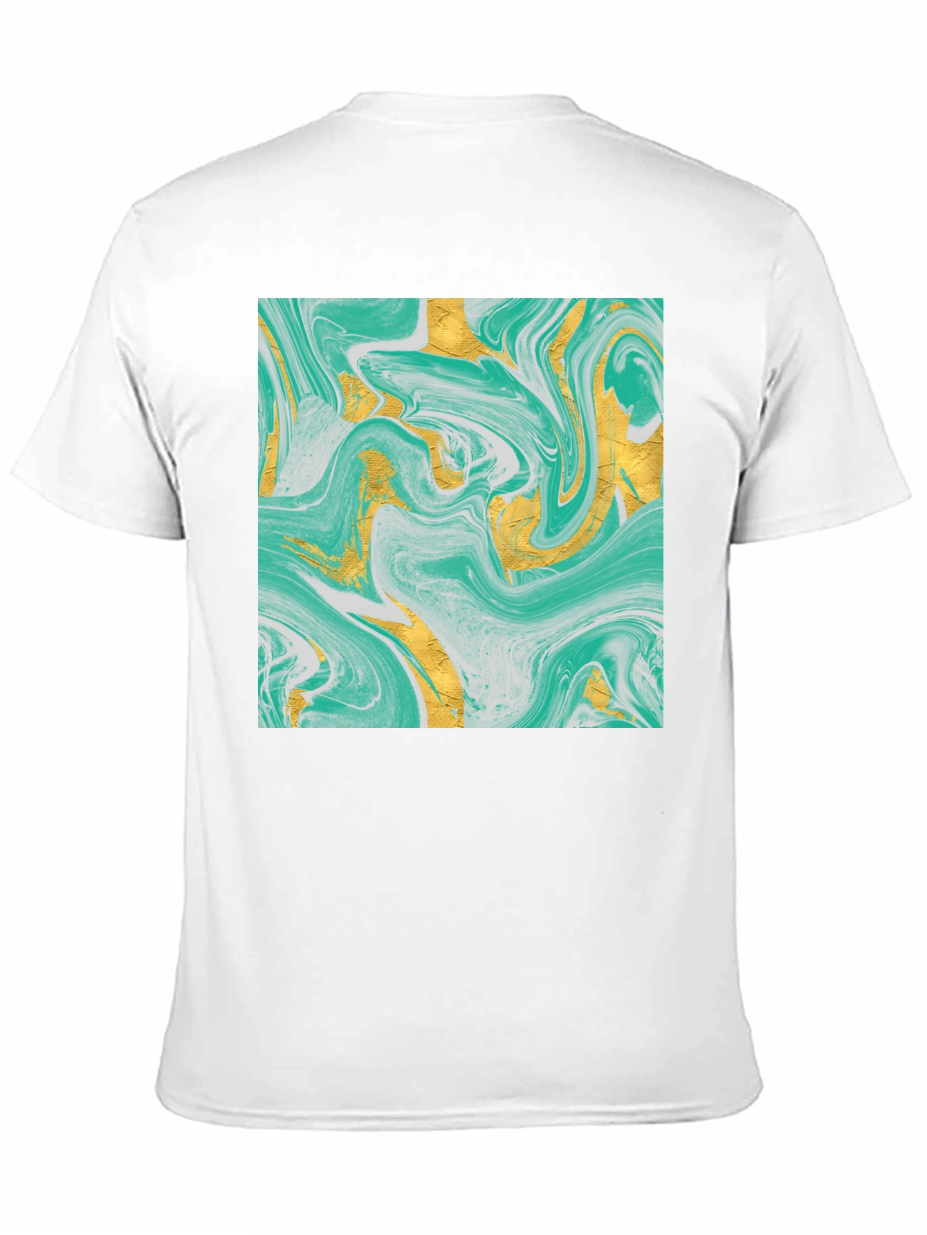 Abstract Art Black T-Shirt